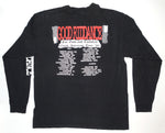 Good Riddance - For God And Country North American 1995 Tour Long Sleeve Shirt Size XL