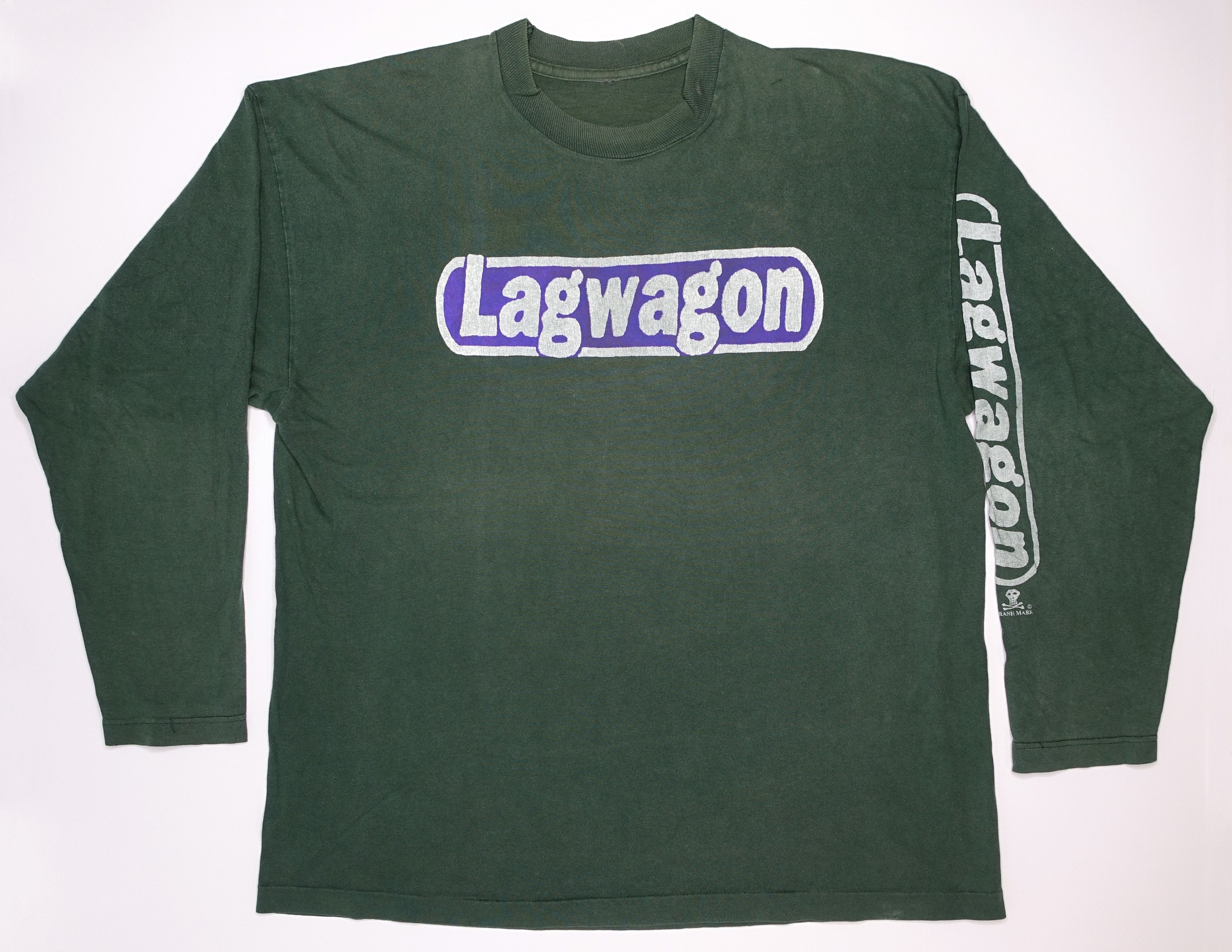 Lagwagon - Trashed European 1994 Tour Long Sleeve Shirt Size XL