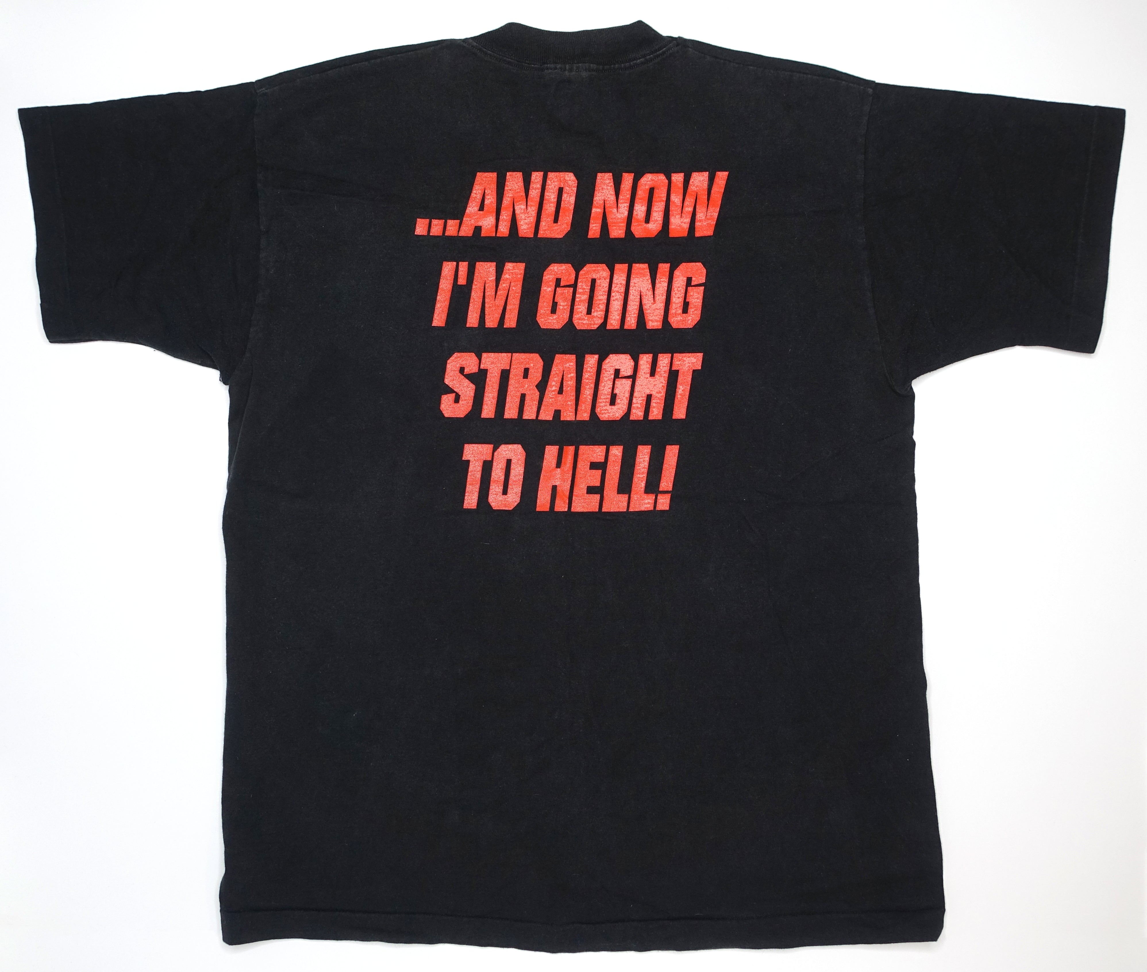Reverend Horton Heat - I Was A Sinner until I Saw 1993 Tour Shirt (2) Size XL
