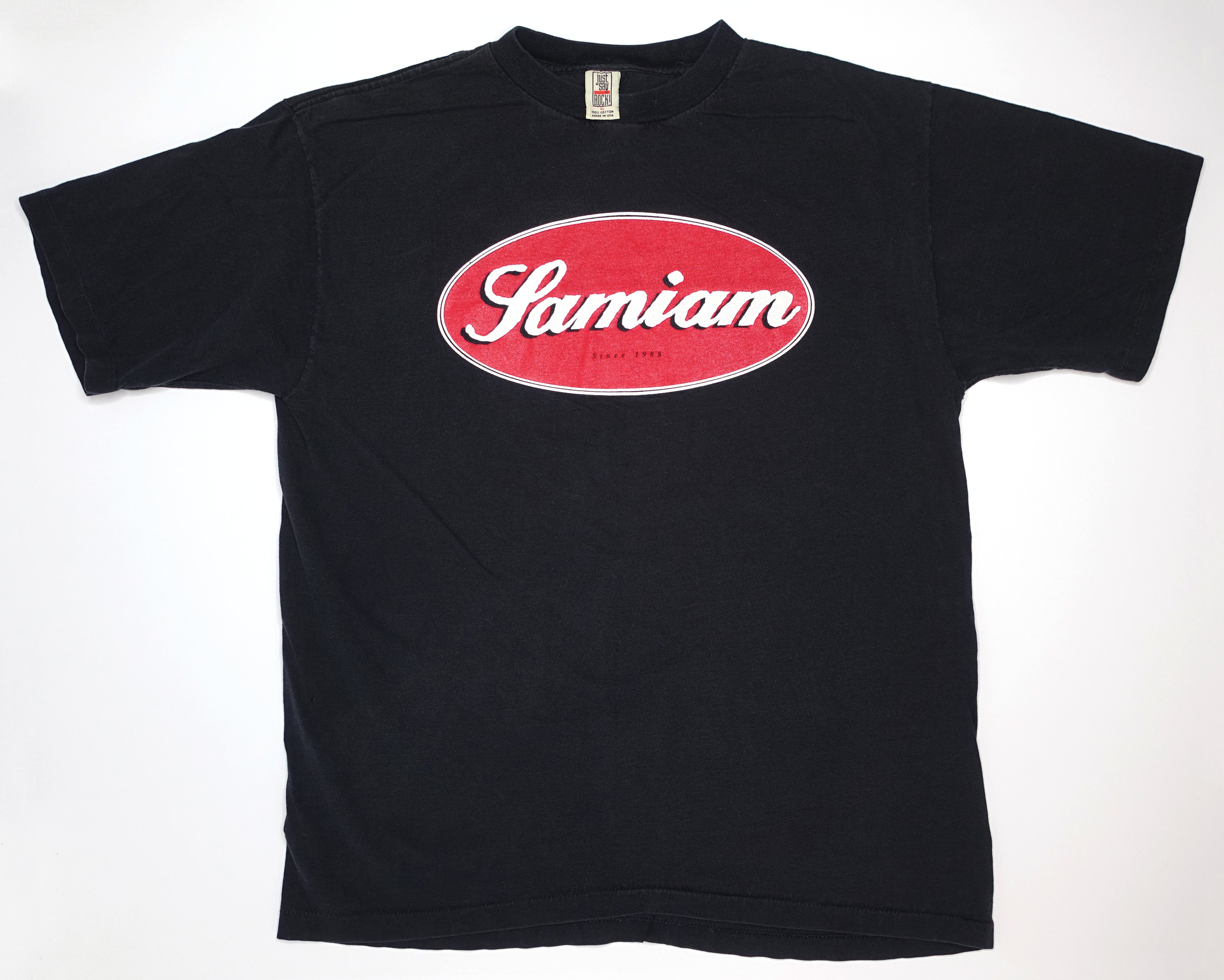 Samiam - Oval Logo / Eat At Billy's Good Eats 1992 Tour Shirt Size XL