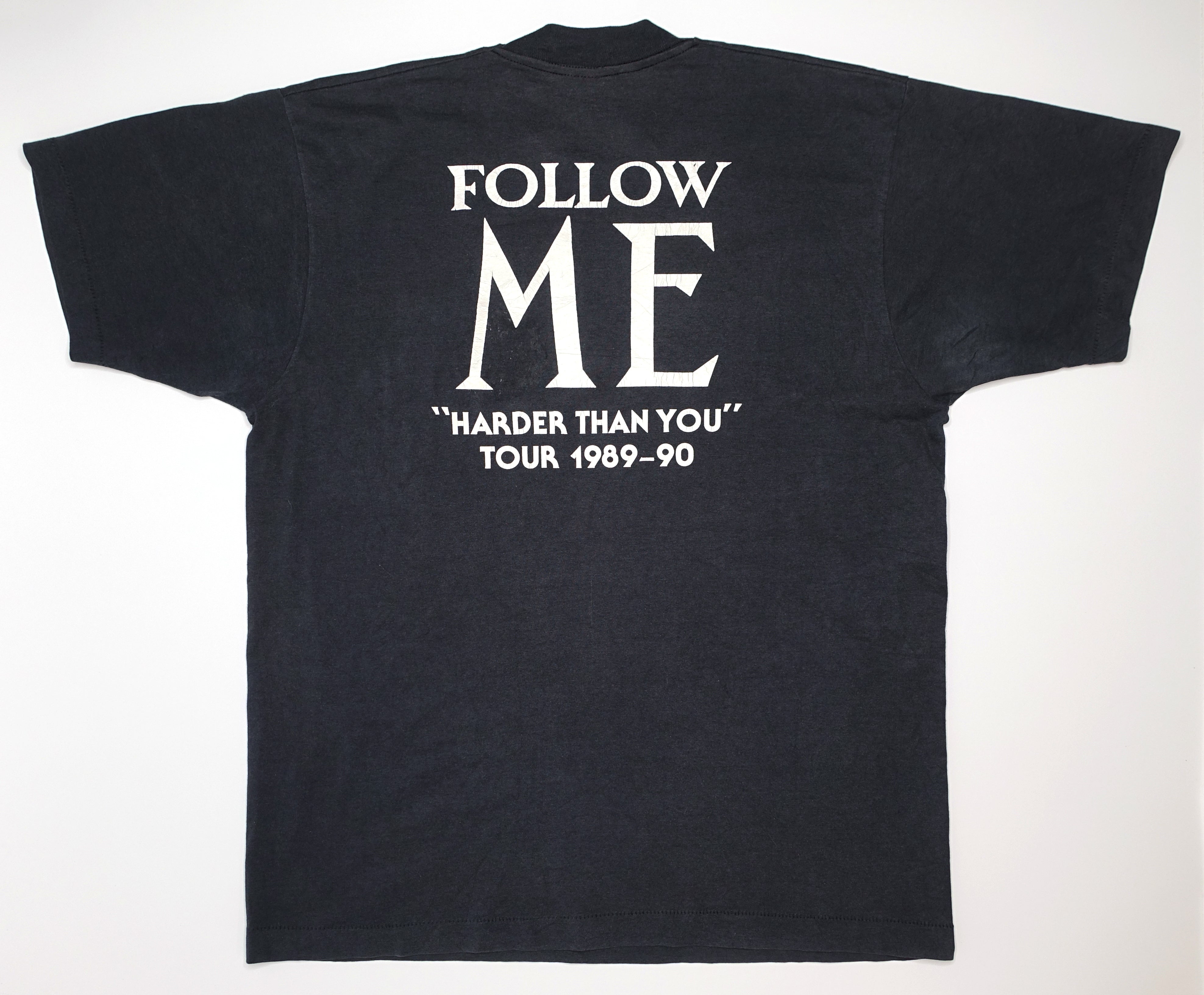 24-7 Spyz - Follow Me / Harder Than You 1989-90 Tour Shirt Size XL