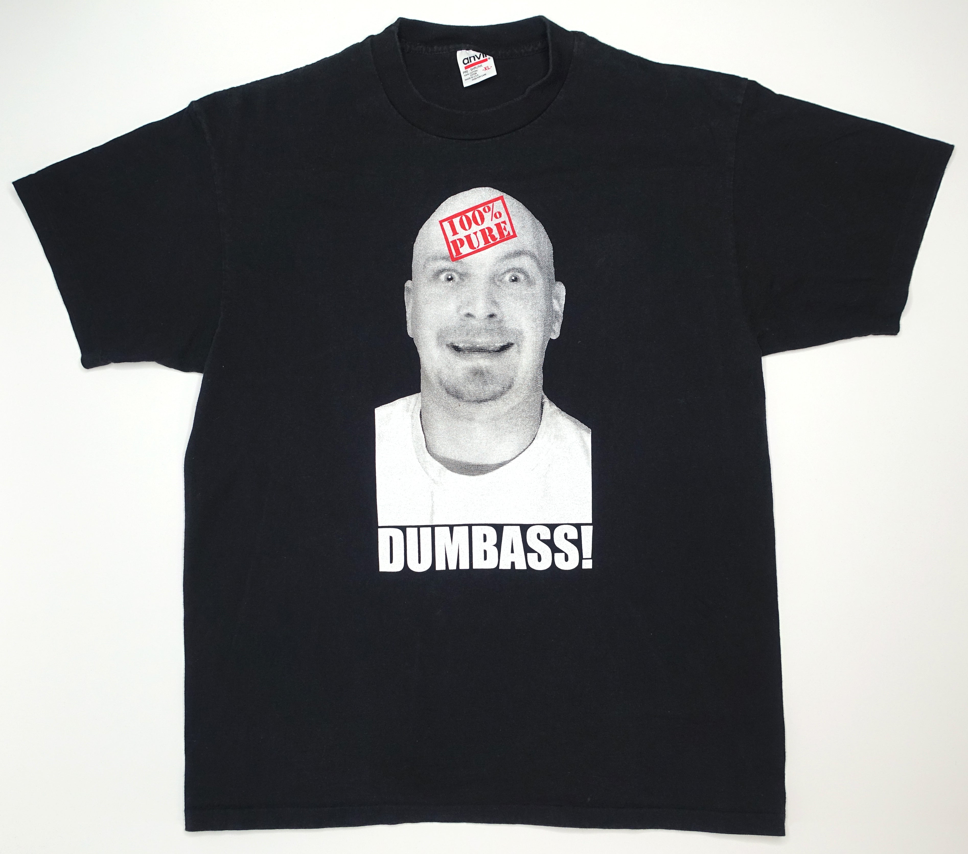 the Vandals - 100% Pure Dumbass! Tour Shirt Size XL