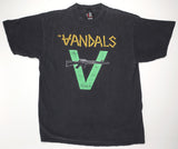 the Vandals - M-16 V / Fear Of A Punk Planet 1991 Tour Shirt Size XL
