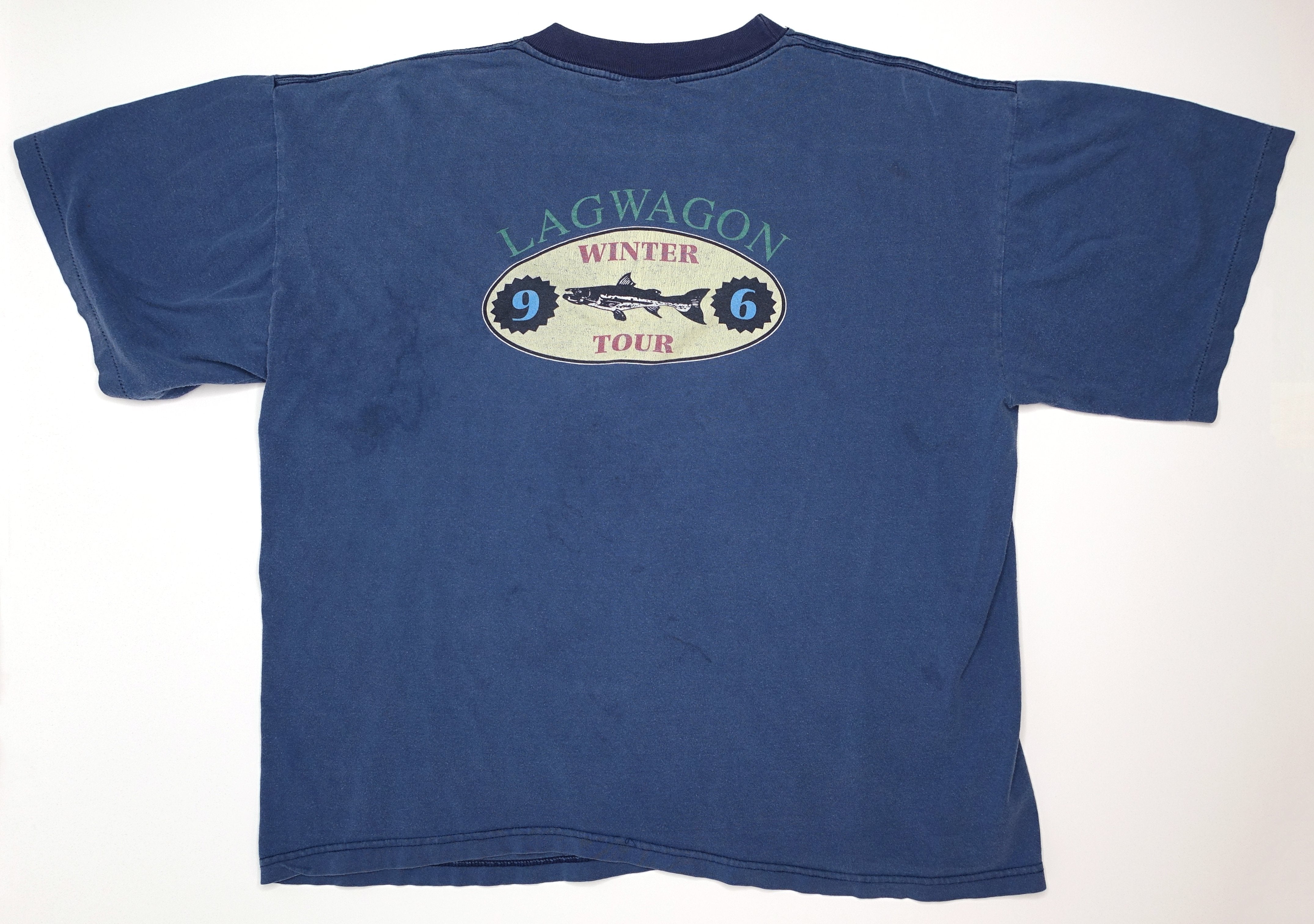 Lagwagon - Hoss 1996 Winter Tour Shirt Size XL