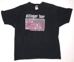 Dillinger Four ‎– Midwestern Songs Of The Americas 1998 Tour Shirt (FOTL) Size XL