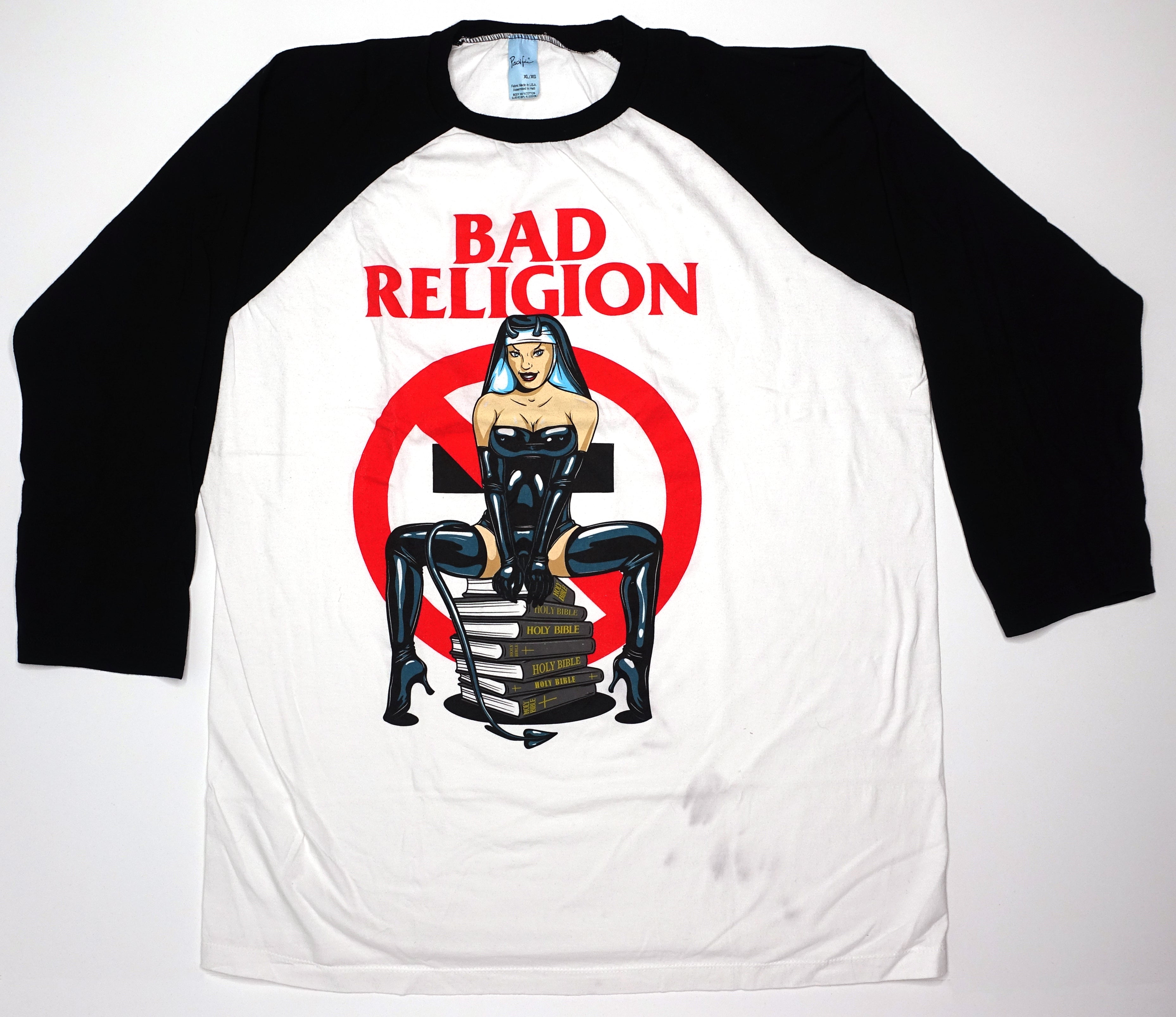 Bad Religion - Dom Nurse On a Stack Of Bibles Jersey Shirt Size XL