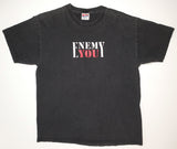 Enemy You - Where No One Knows My Name 2000 Tour Shirt Size Large