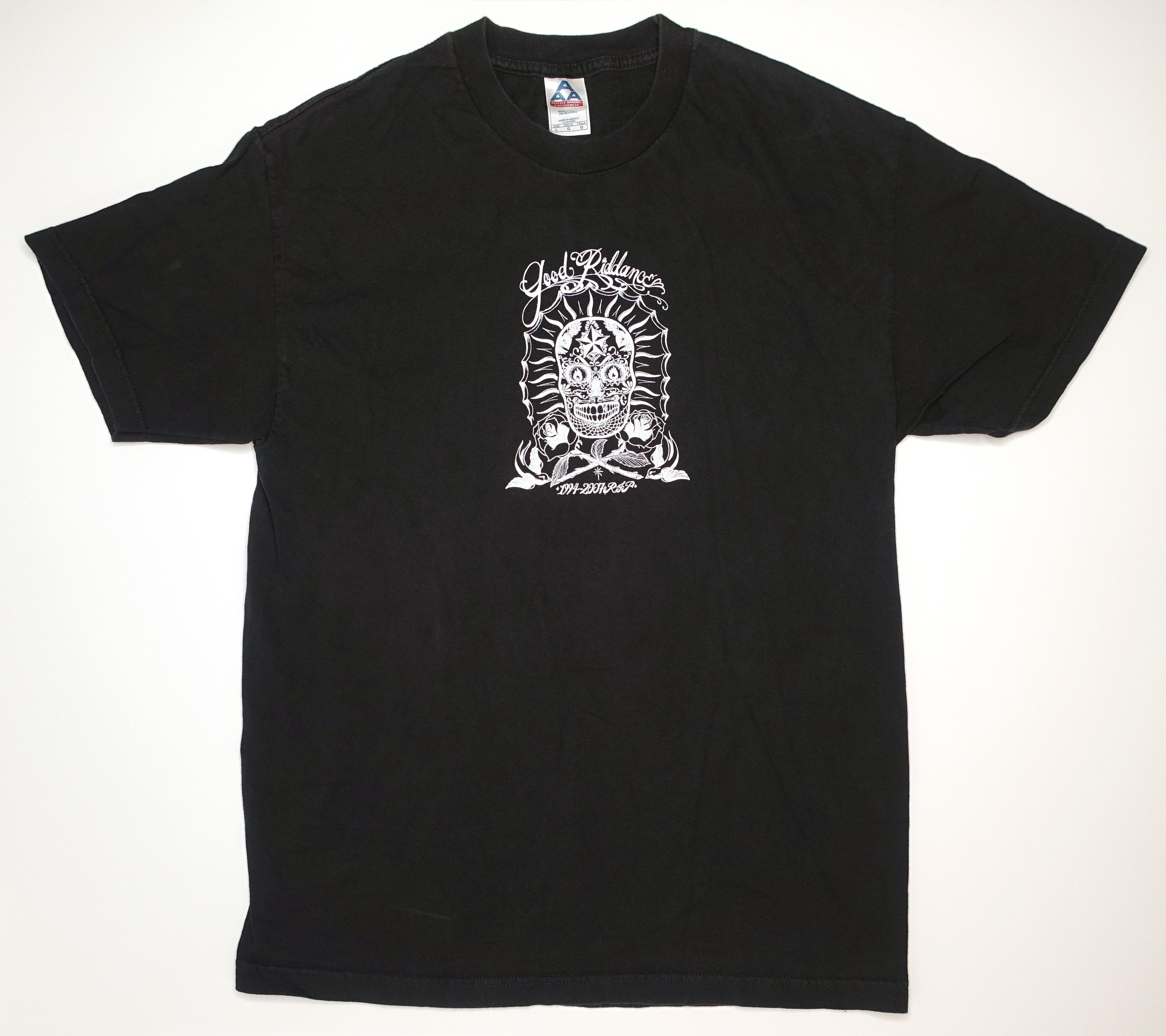 Good Riddance - 1994-2007 R.I.P. Shirt Size Large