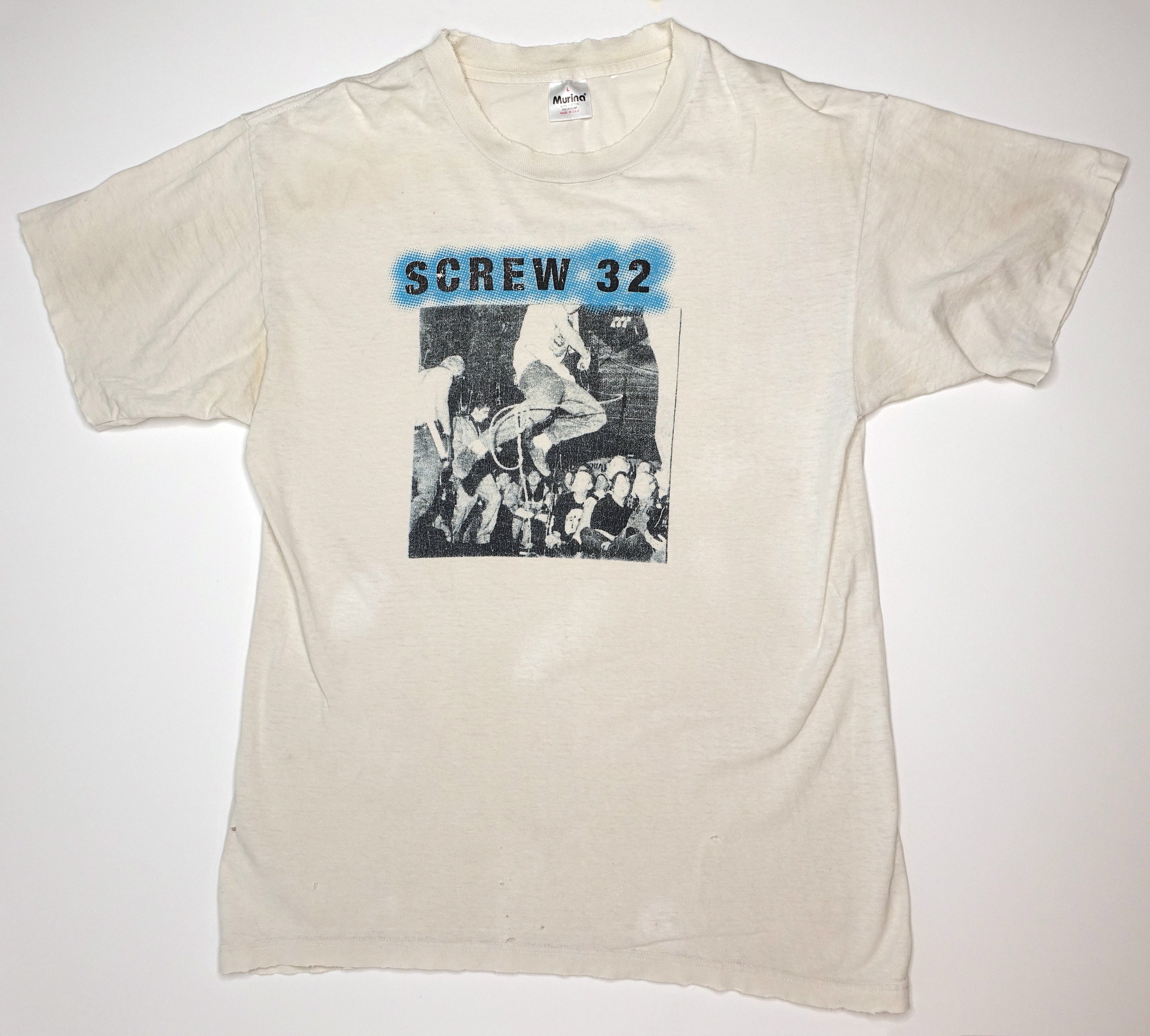 Screw 32 ‎– Unresolved Childhood Issues 1995 Tour Shirt Size Large