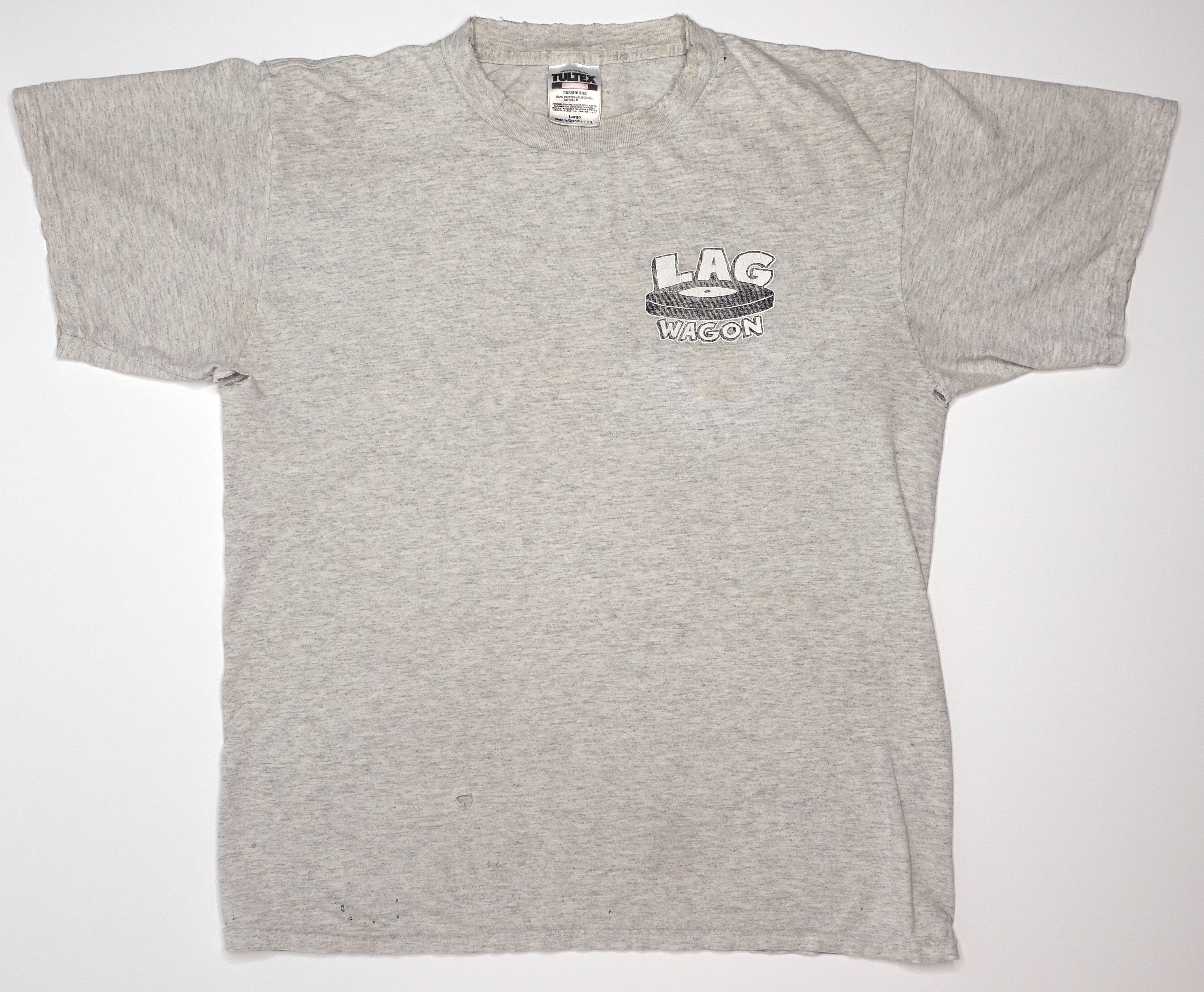 Lagwagon - Fat Wreck Chord's Logo 90's Tour Shirt Size Large