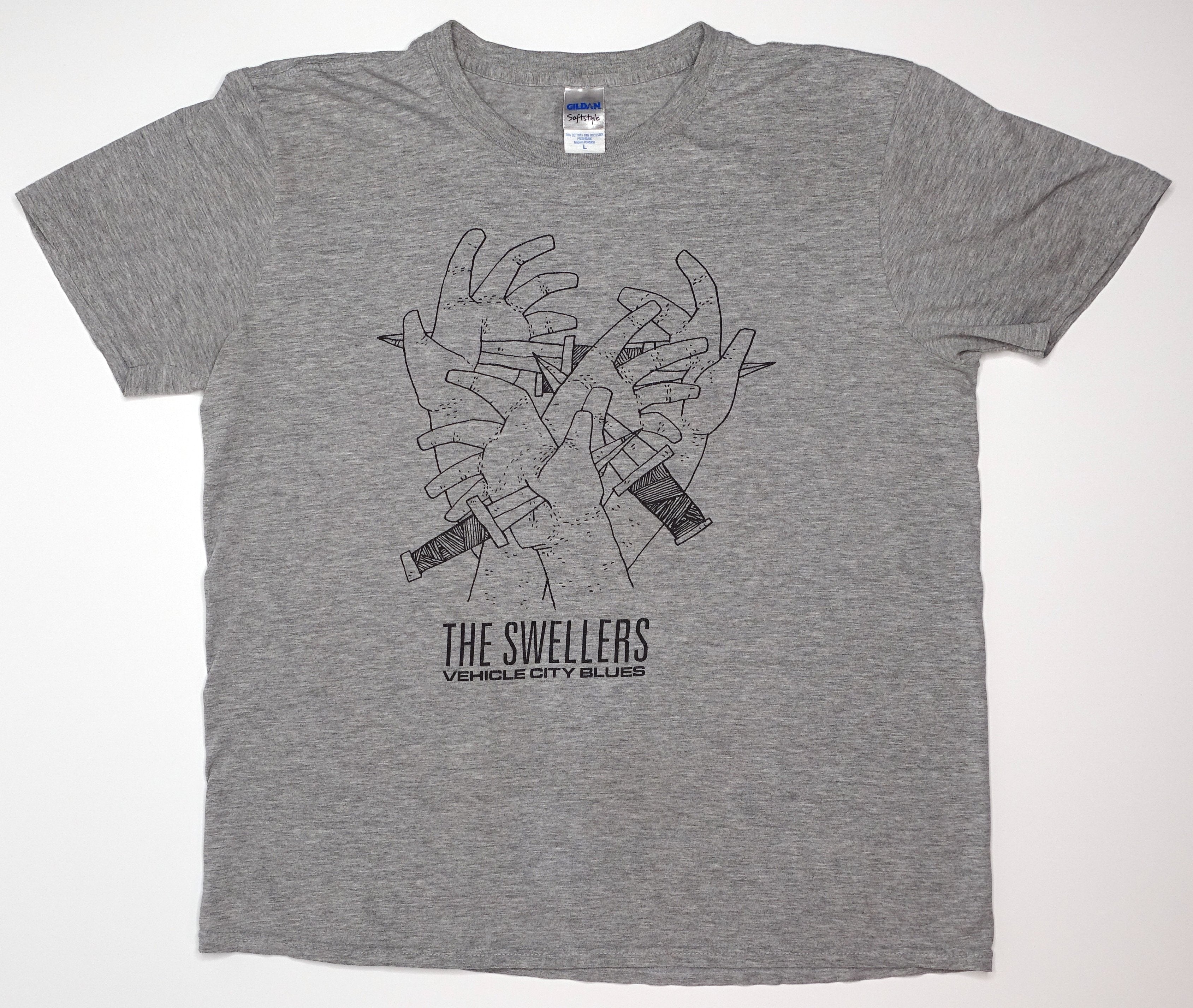 the Swellers ‎– Vehicle City Blues 2012 Tour Shirt Size Large