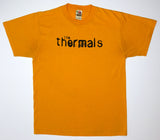 the Thermals - S/T / Logo 2002 Tour Shirt Size Medium