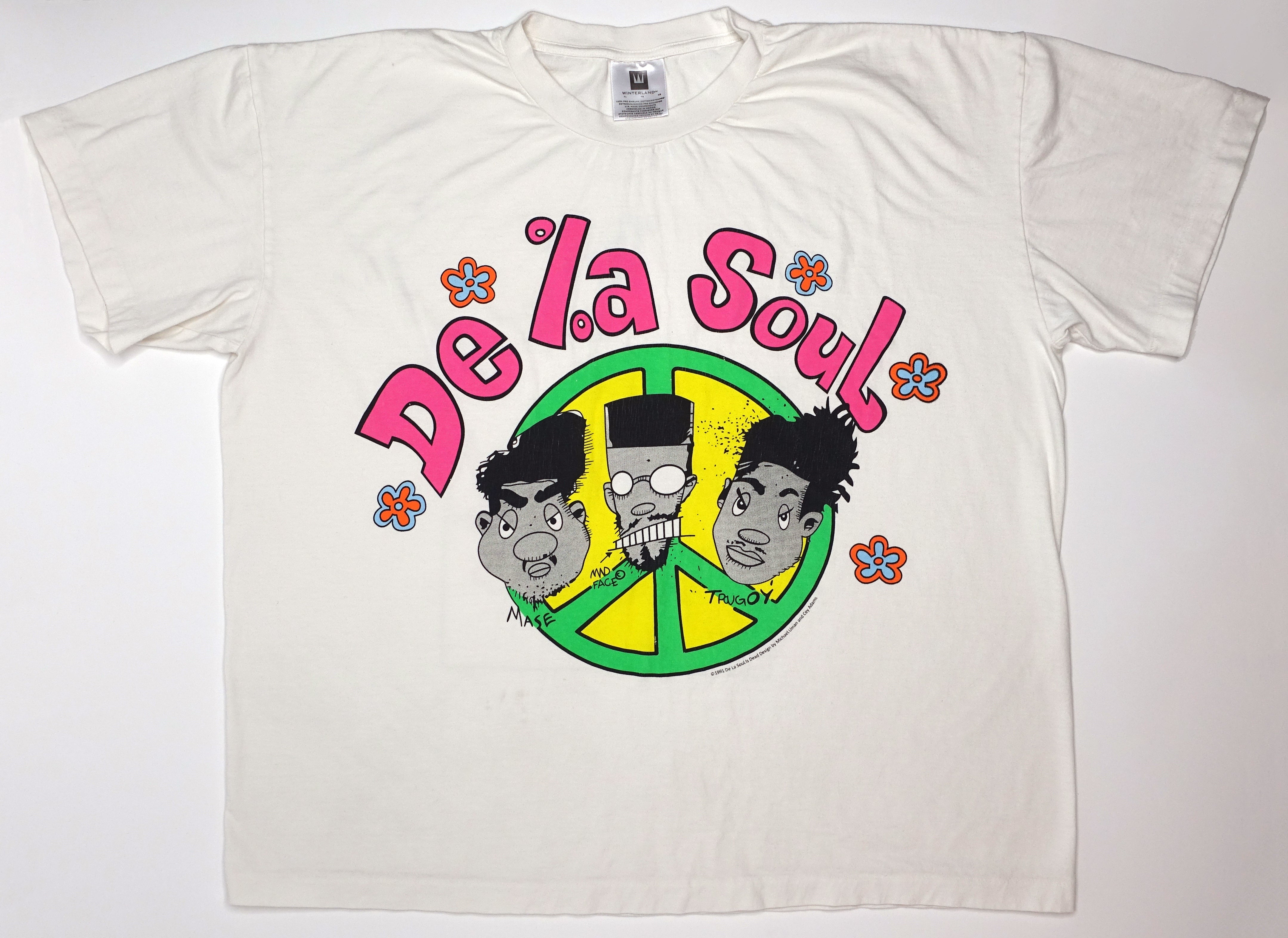 De La Soul This Is My De La Soul T Shirt 1991 Shirt Size XL