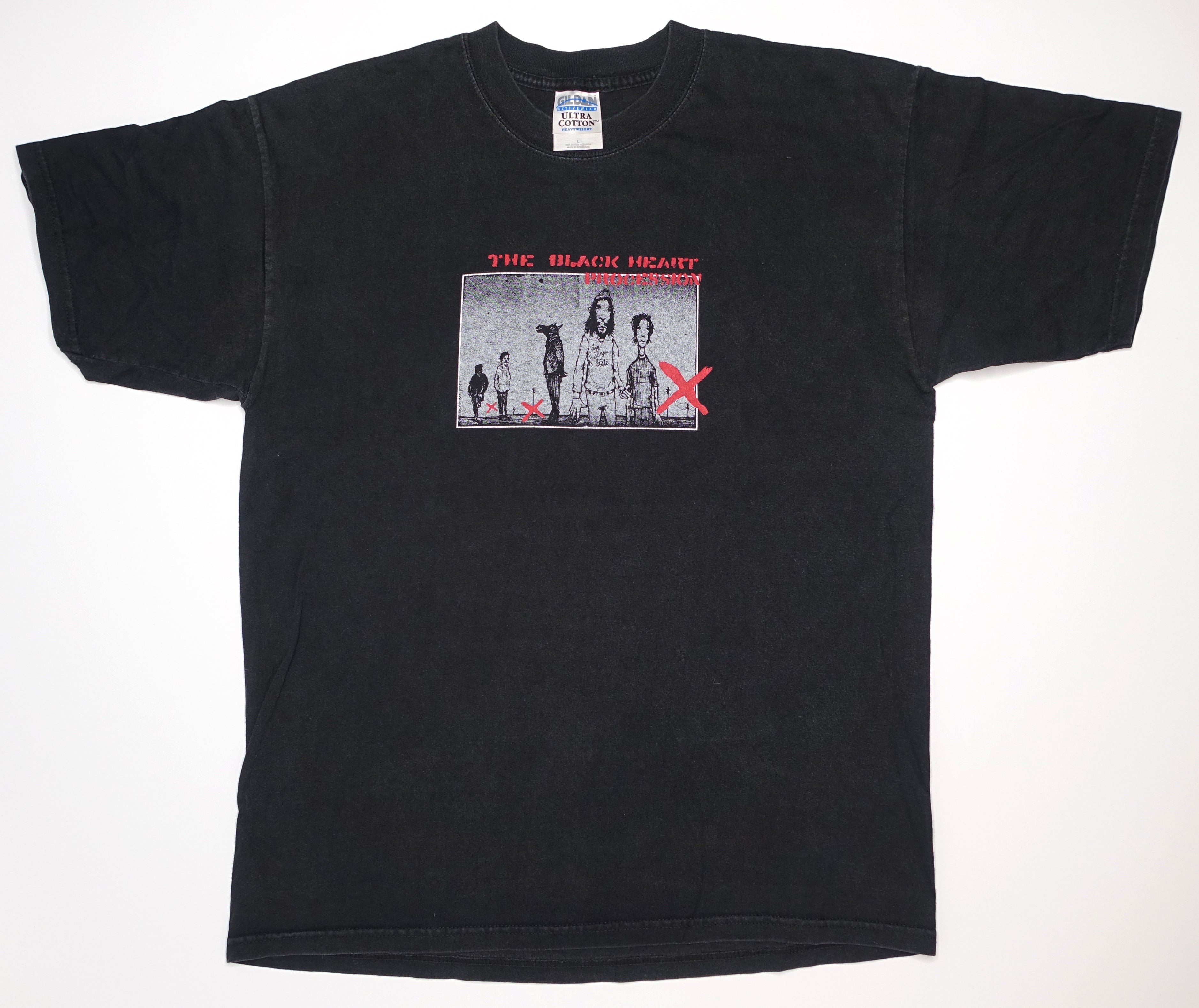 Black Heart Procession - Rich Jacobs Portrait 2000 Tour Shirt Size Large