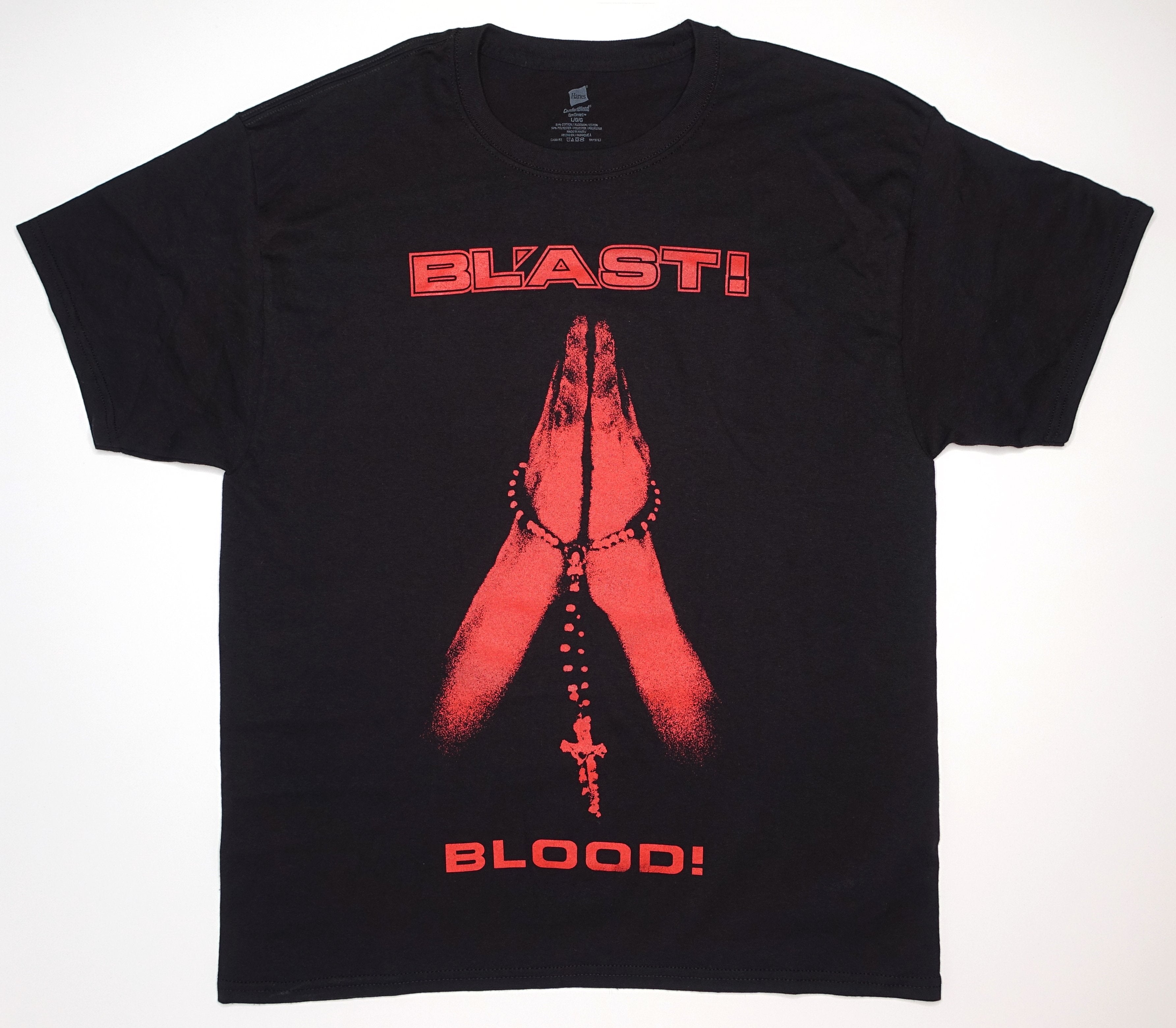 Bl'ast! ‎– Blood! 2013 Shirt Size Large