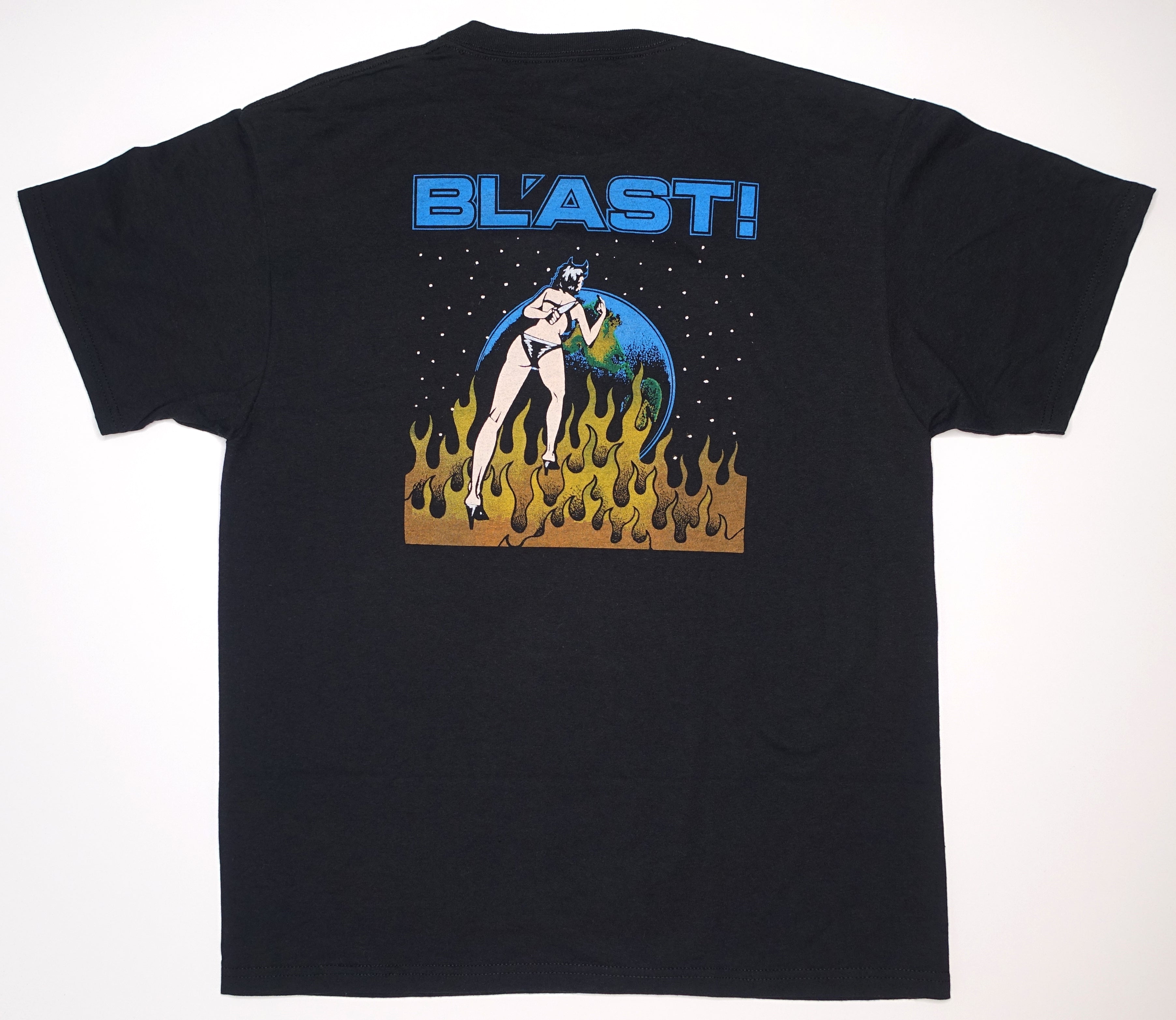 Bl'ast! ‎– Take the Manic Ride (Bootleg) Shirt Size Large