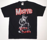 Misfits - Legacy Of Brutality / Skeleton Danzig Shirt '99 Size XL