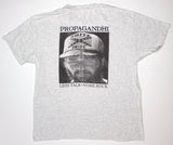 Propagandhi - Less Talk More Rock 1996 Tour Shirt Size XL