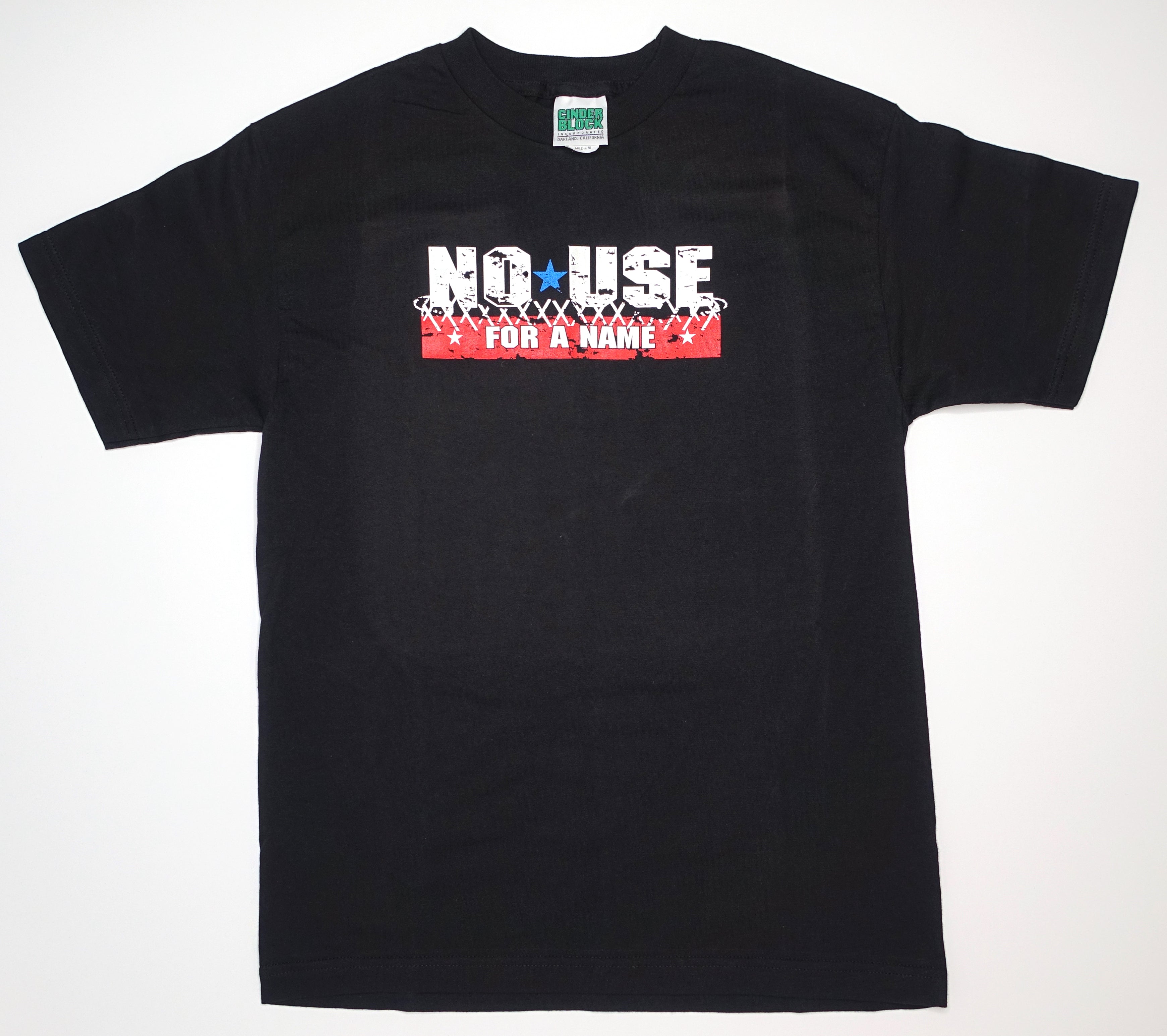 No Use For A Name ‎– Barb Wire Logo Mail Order 90's Shirt Size Medium