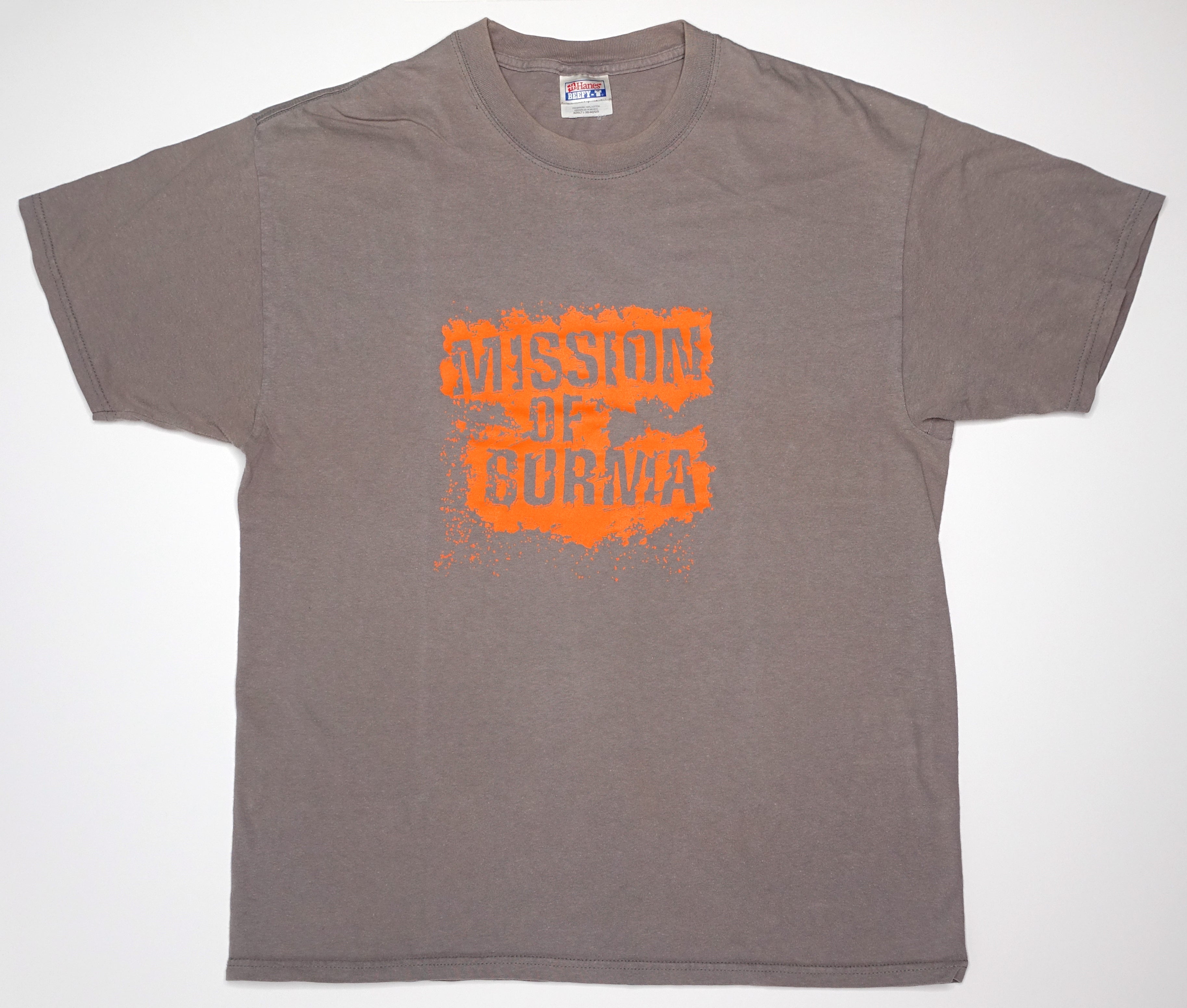 Mission Of Burma – Inexplicable 2002 Tour Shirt Size Large