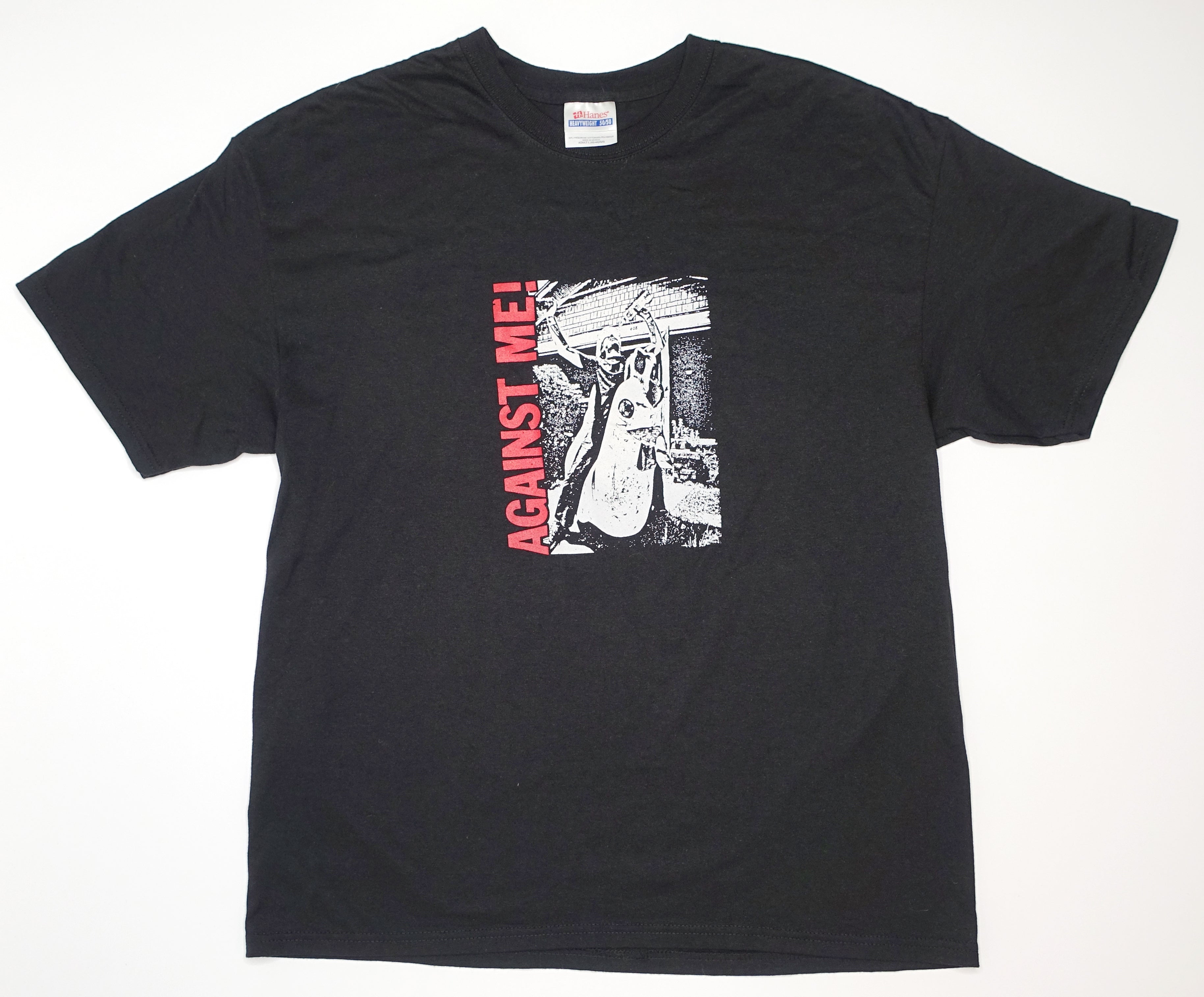 Against Me! - As The Eternal Cowboy / Chicken Cowboy 2003 Tour Shirt Size Large