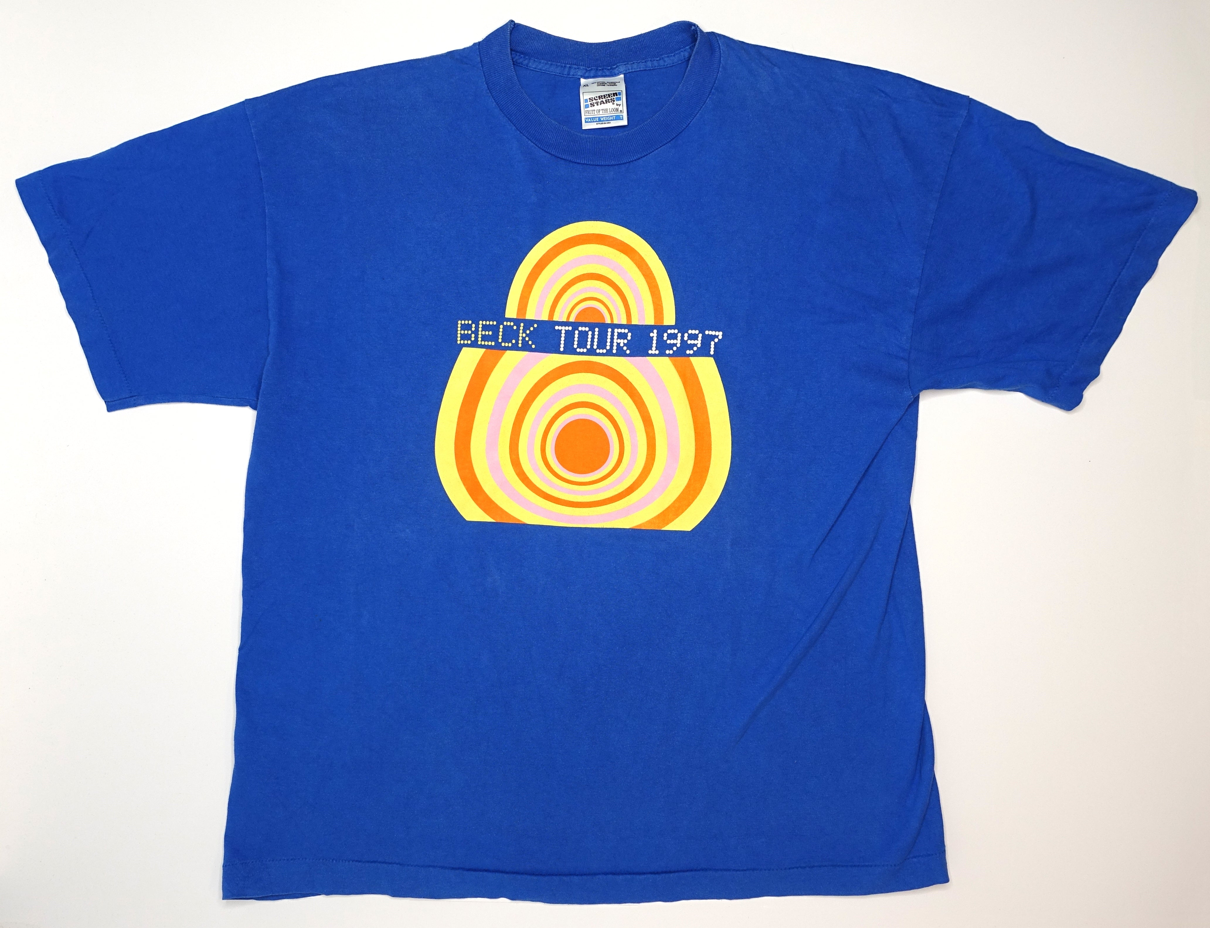 Beck ‎– the New Pollution 1997 Tour Tour Shirt Size XL