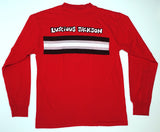 Luscious Jackson - Chest Stripes Tour Long Sleeve Shirt Size Large