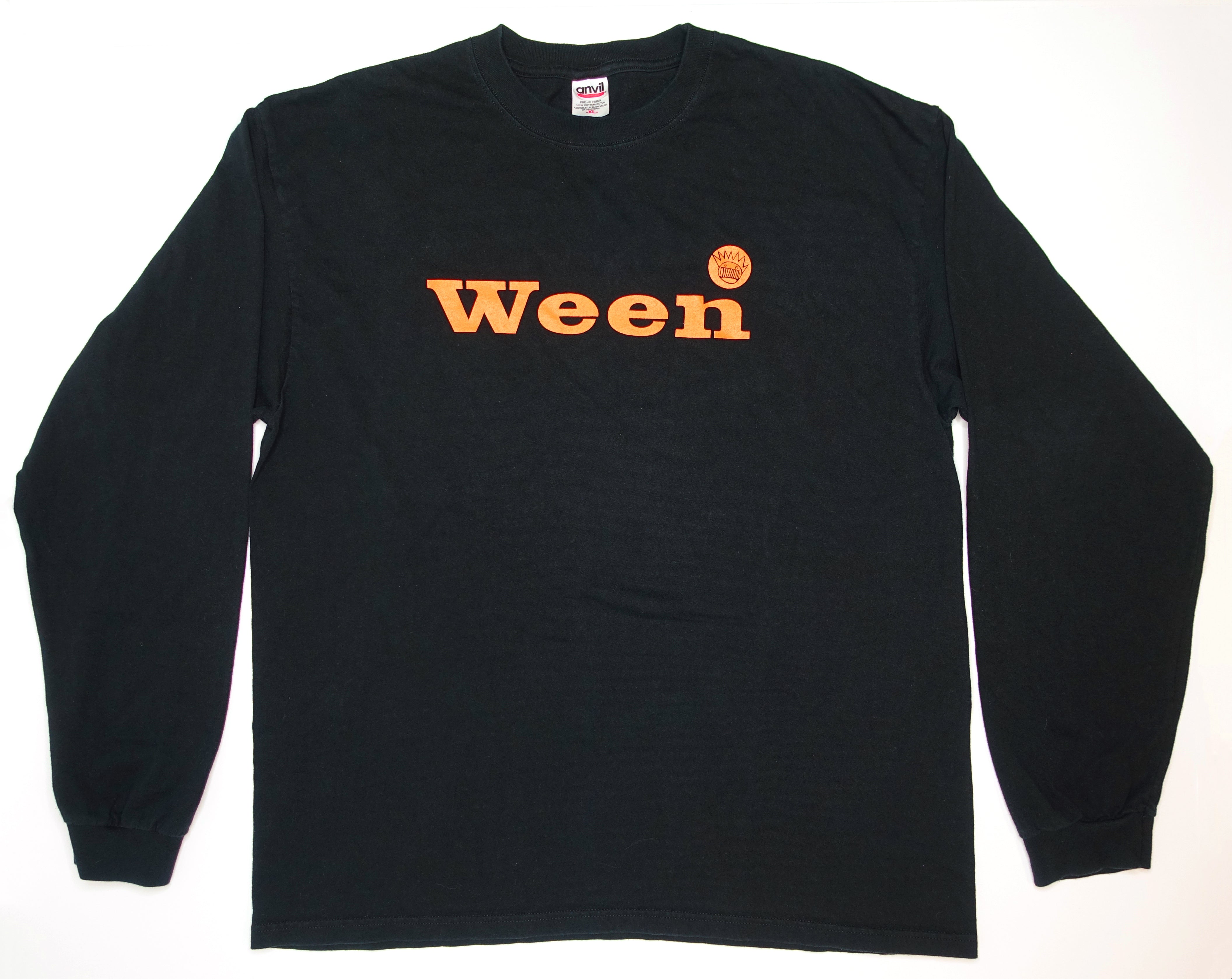 Ween - Ween Logo 90's Tour Long Sleeve Shirt Size XL