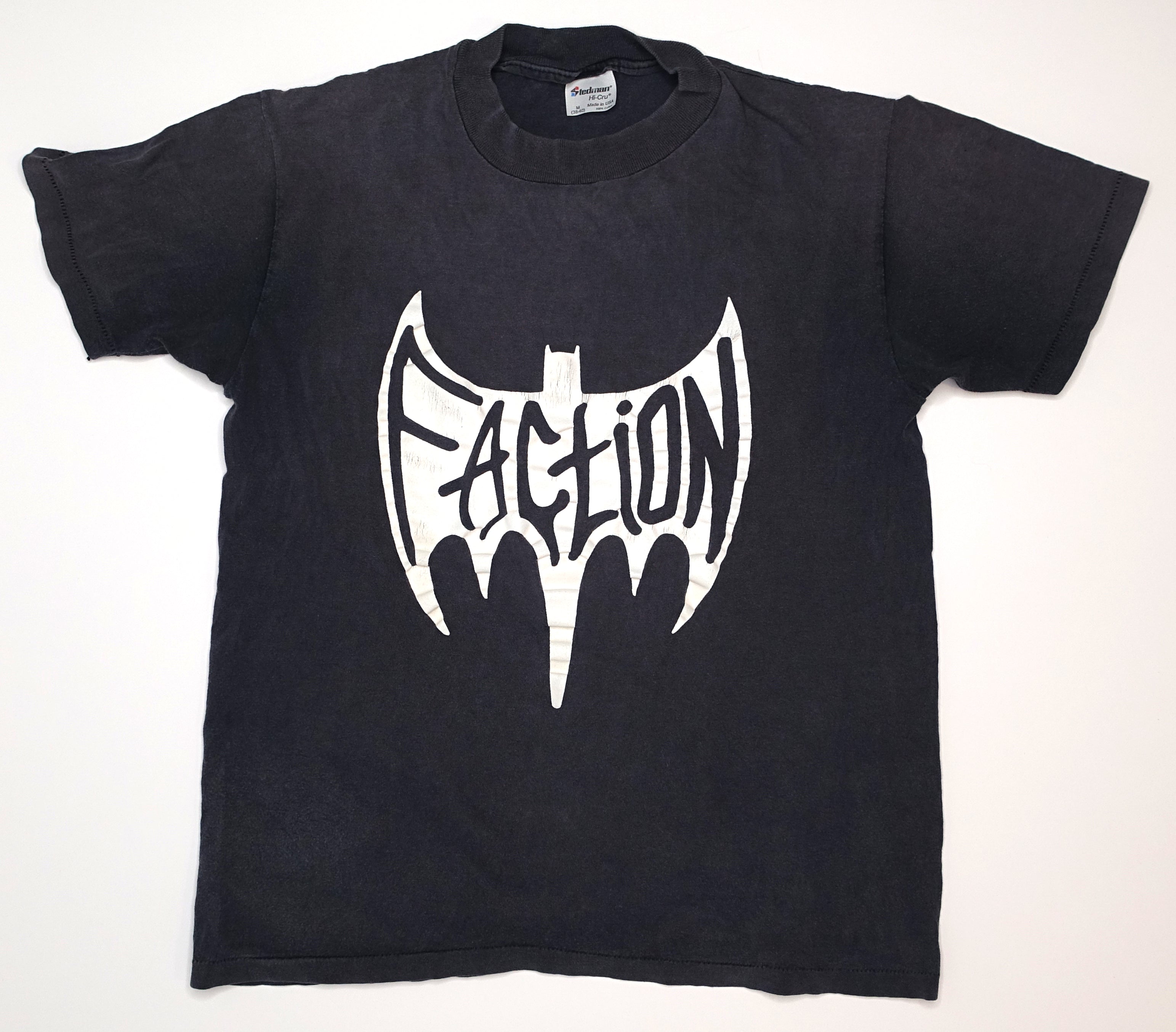 the Faction ‎– Faction Bat 80's Shirt Size Medium