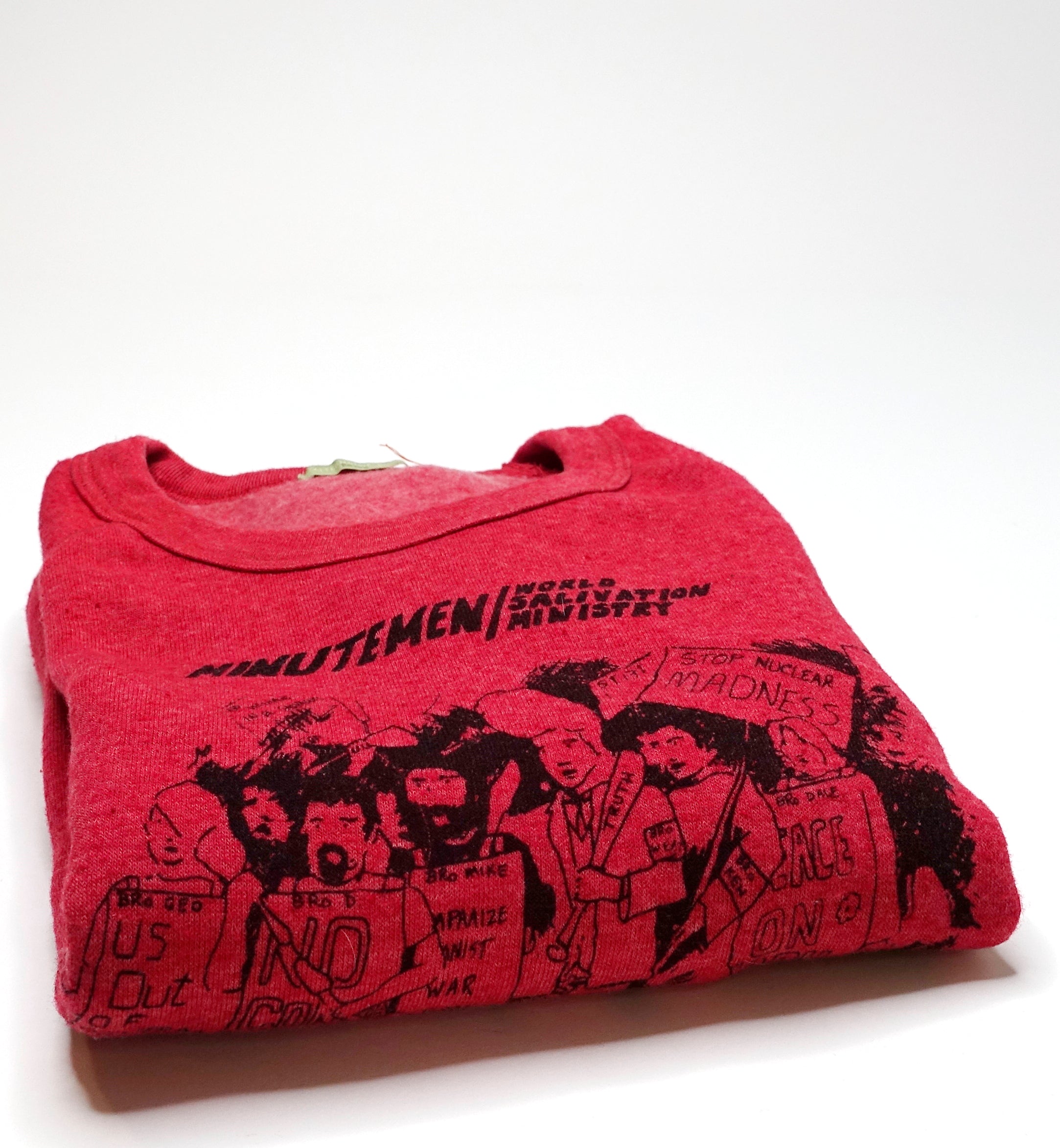 Minutemen - World Salvation Ministry / Co-Conspirators 1985 Tour (Bootleg By Me) Sweat Shirt Size XL