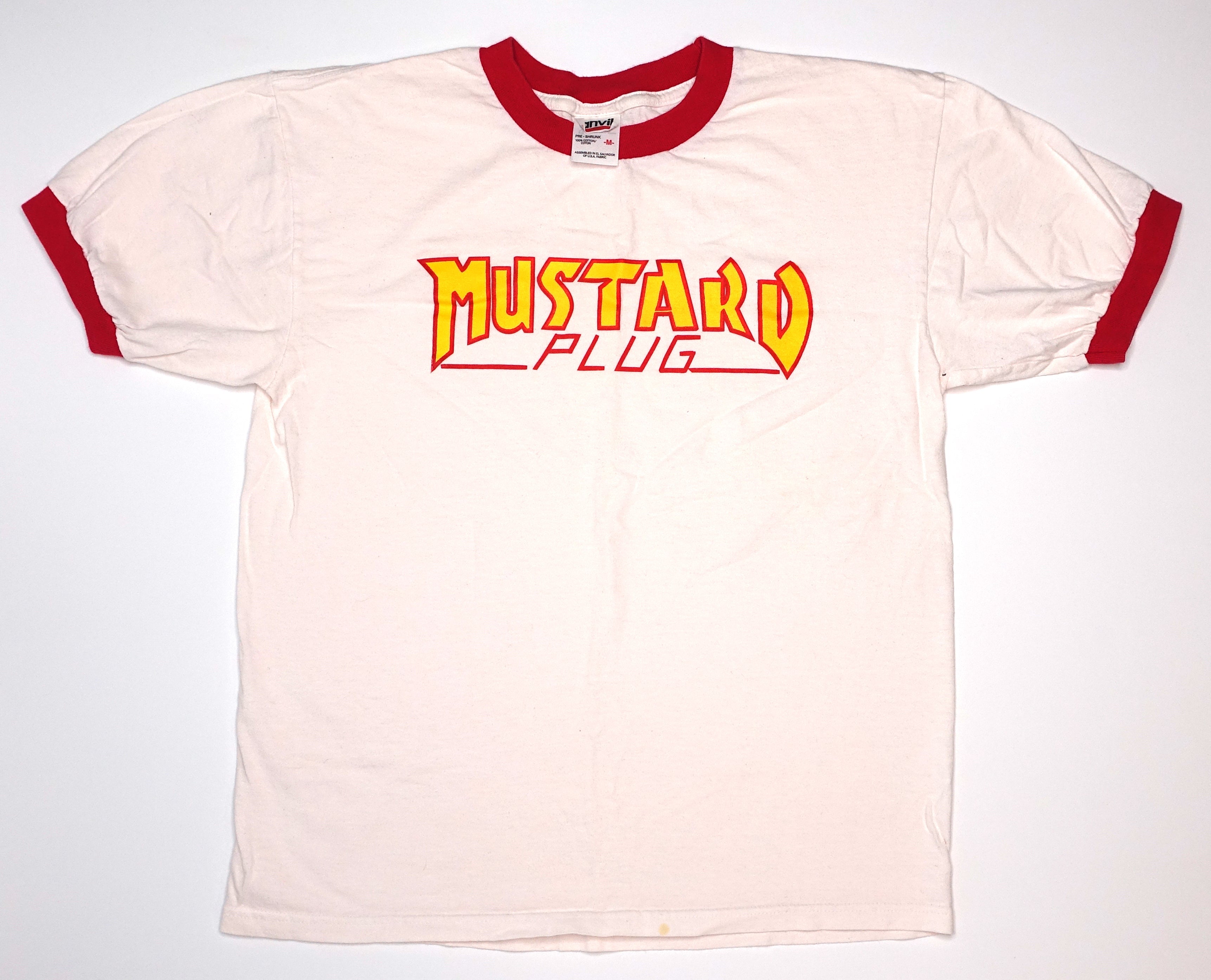 Mustard Plug – Thrasher Logo 90's Tour Shirt Size Medium