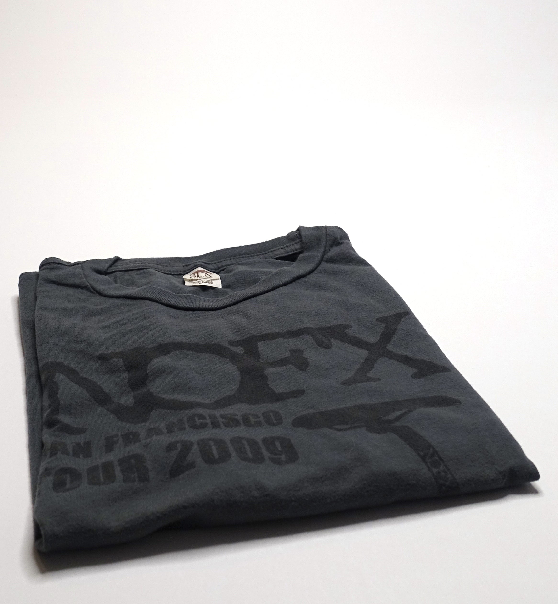 NOFX - San Francisco 4 Club 2009 "Tour" Shirt Size XL