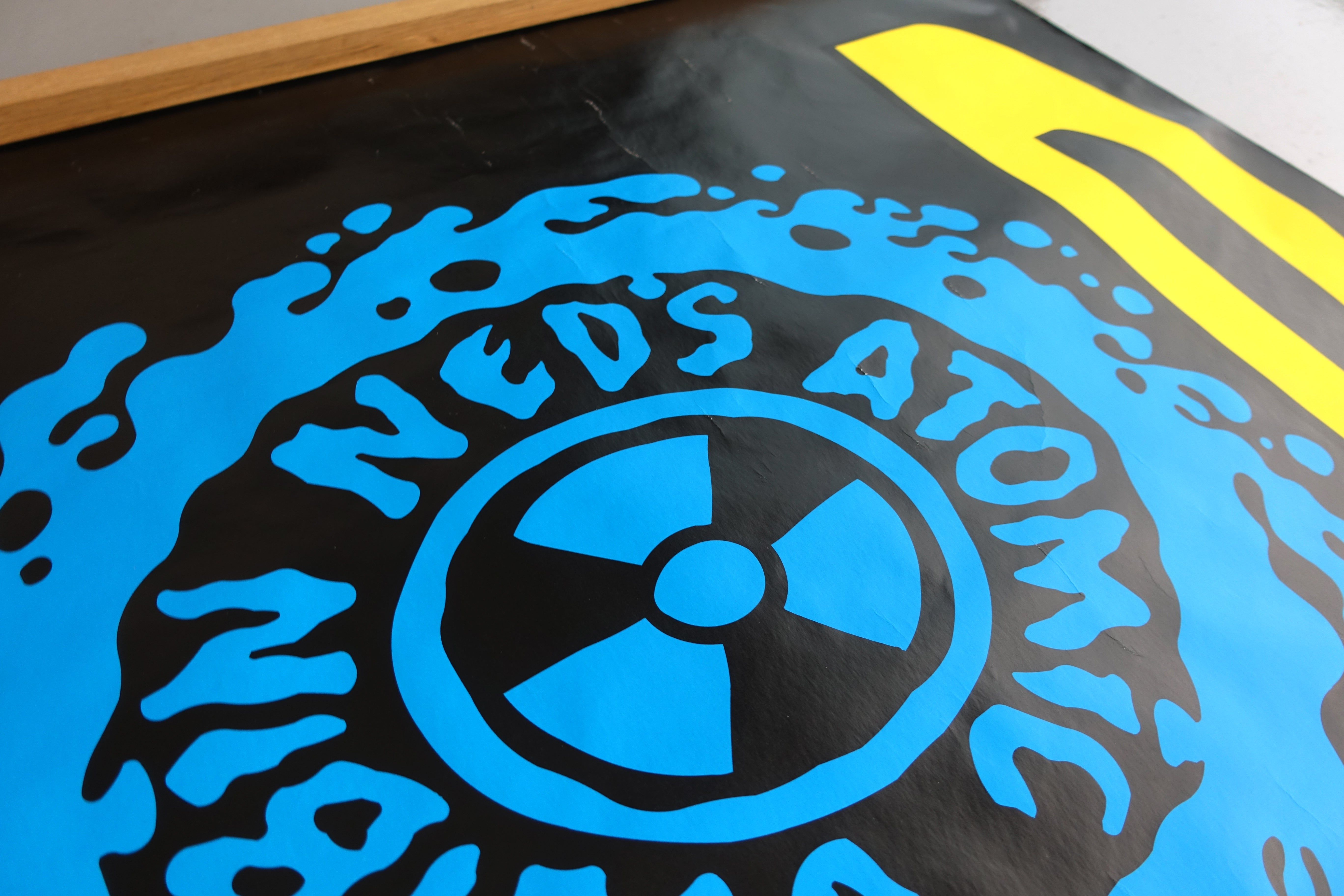 Ned's Atomic Dustbin - God Fodder 40" X 60" 1991 Subway Promo Poster