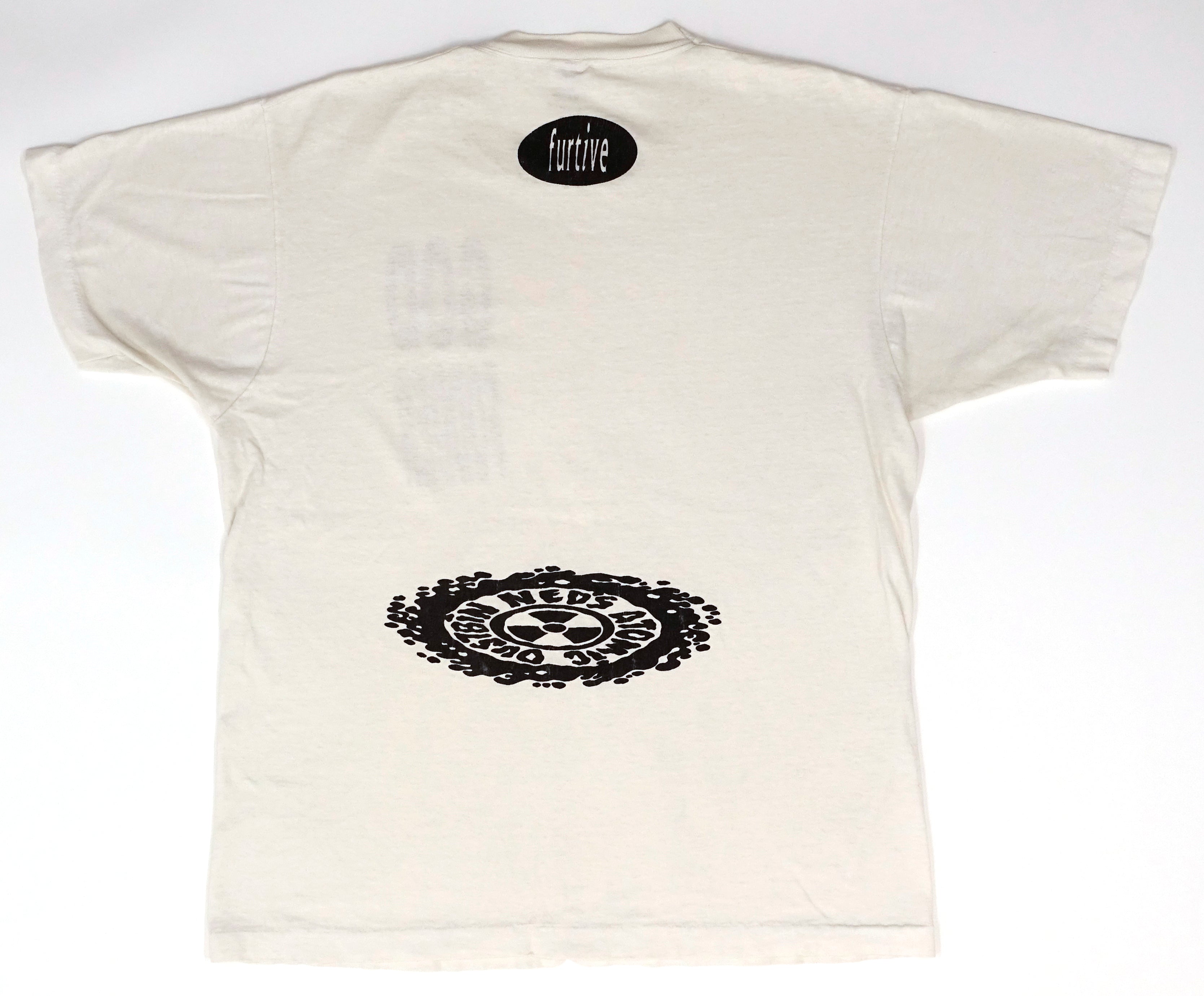 Ned's Atomic Dustbin - God Fodder Pocket Print 1992 Tour Shirt Size XL