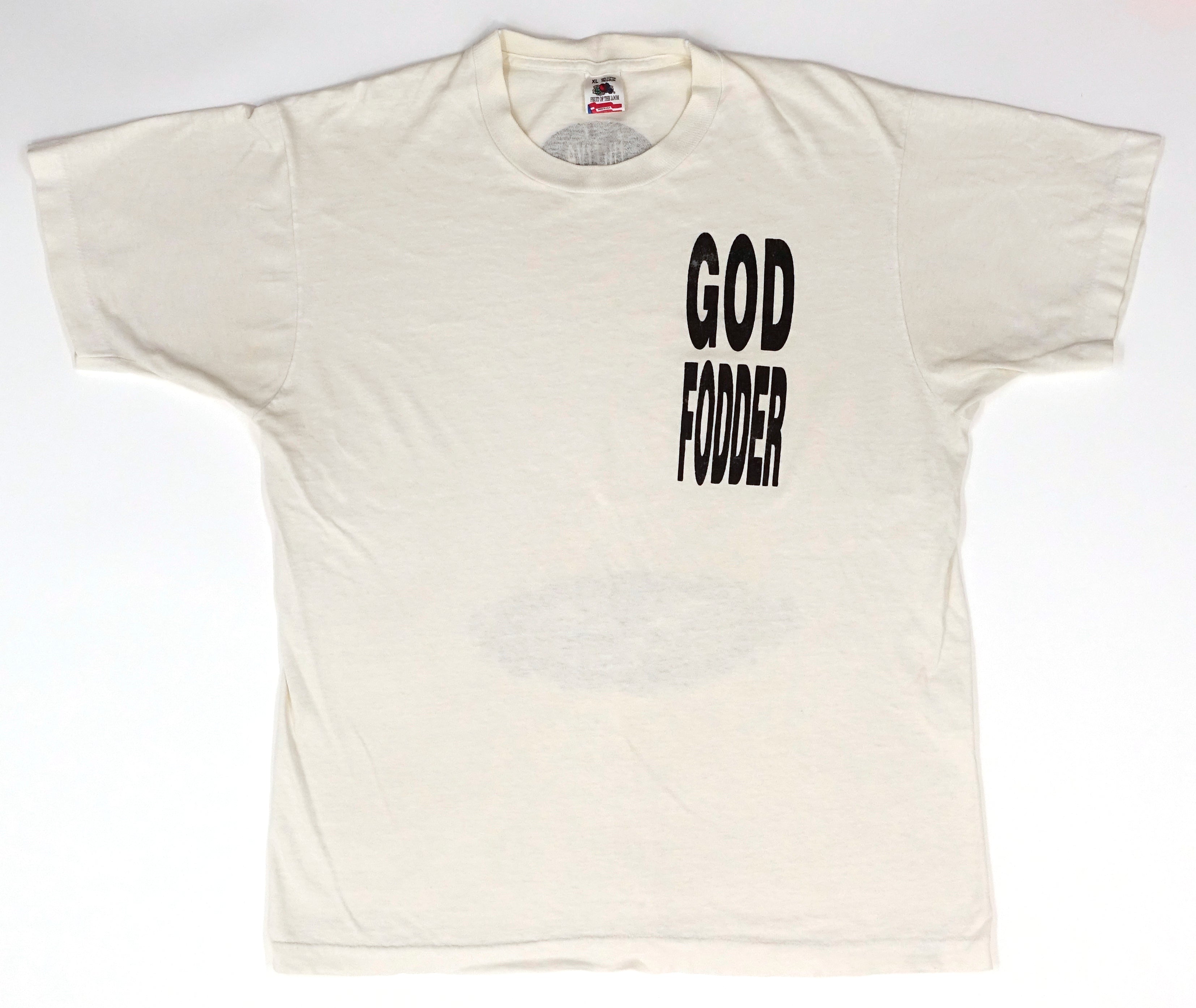 Ned's Atomic Dustbin - God Fodder Pocket Print 1992 Tour Shirt Size XL