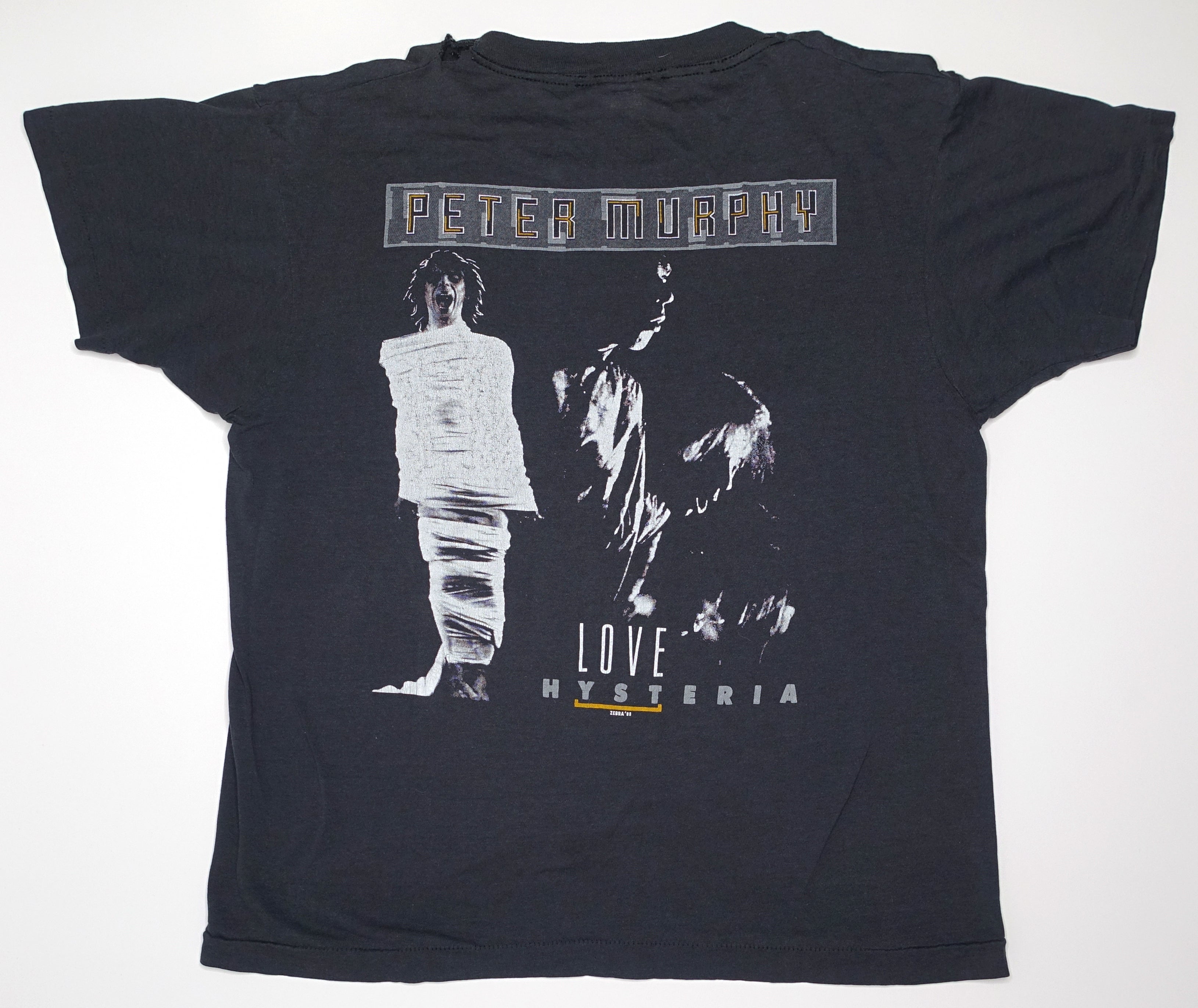 Peter Murphy - Love Hysteria 1988 Tour Shirt Size XL