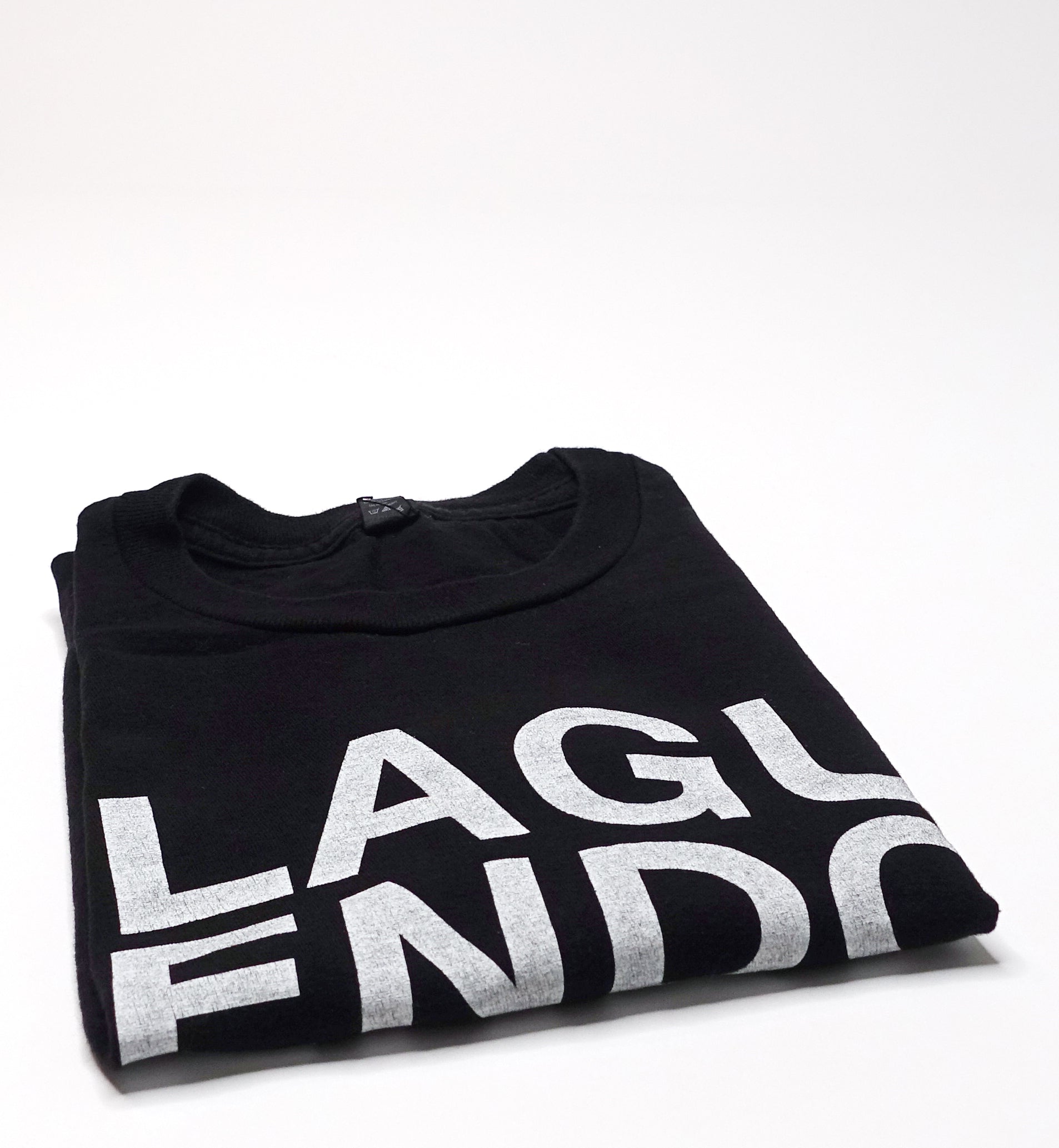 Plague Vendor - White On Black Logo 2015 Tour Shirt Size Small