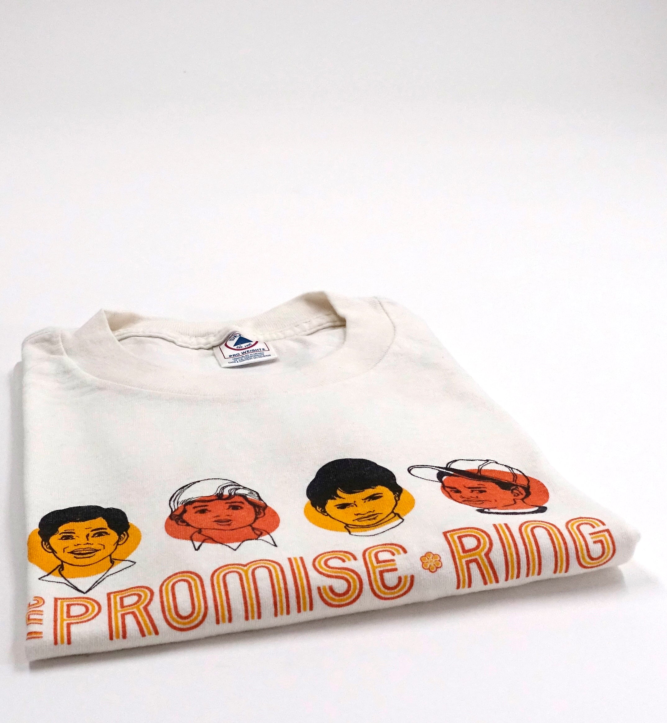 Promise Ring - Band Head Drawings 90's Tour Shirt Size XL