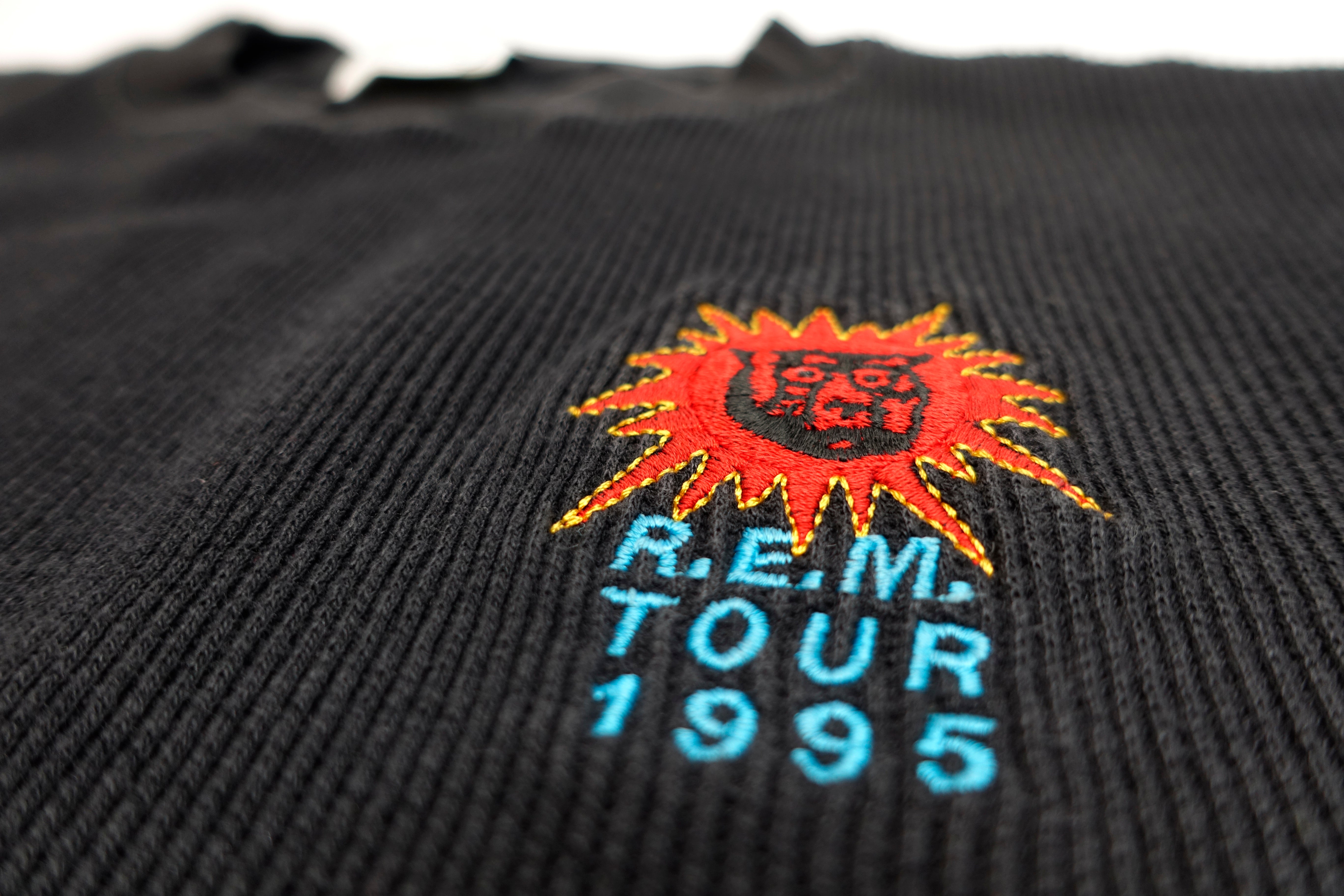 R.E.M. – Monster 1995 Thermal Long Sleeve Tour Shirt Size XL