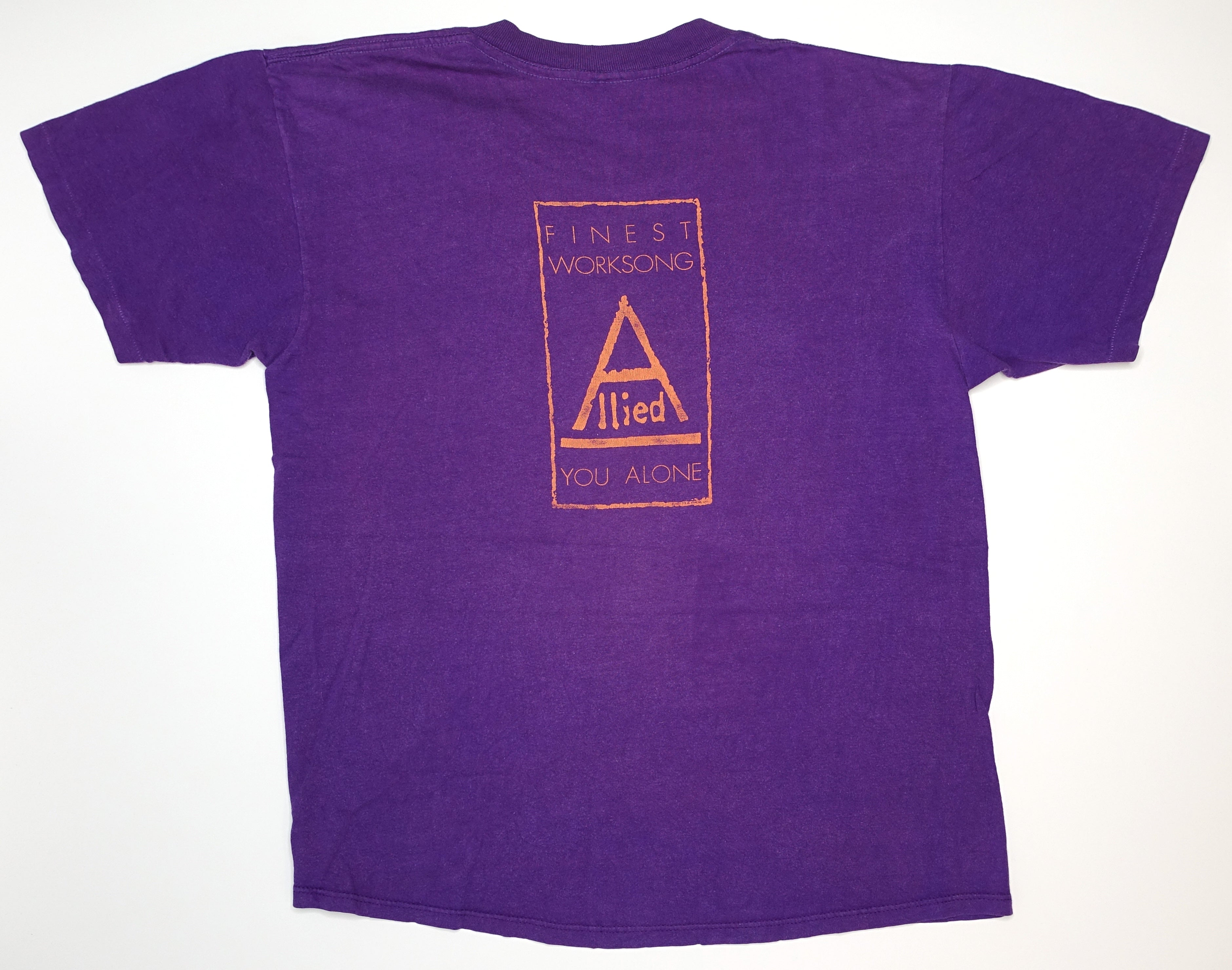 R.E.M. ‎– Allied Finest Worksong Document 1987 Tour Shirt Size XL