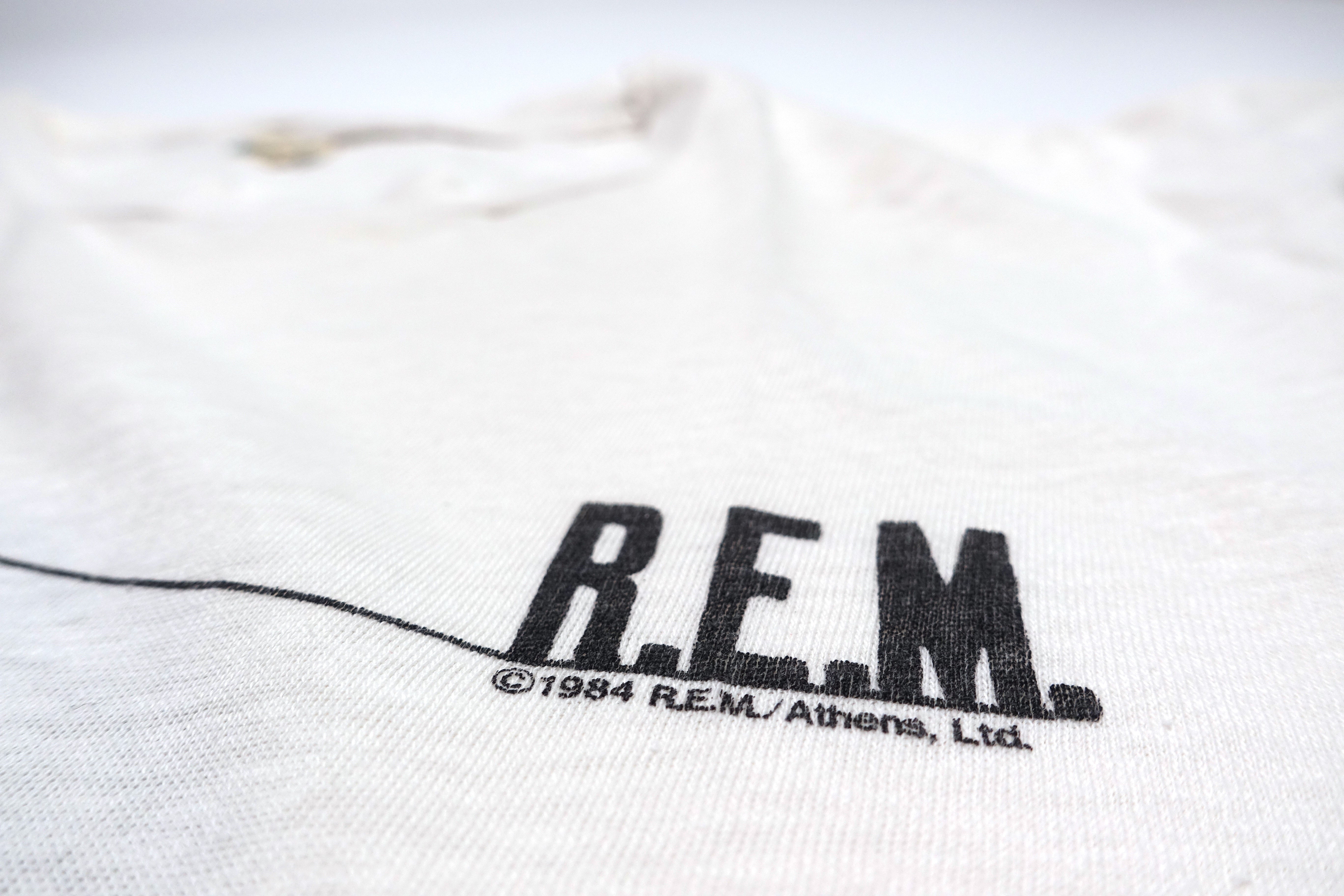 R.E.M. ‎– Reckoning / Sailboat 1984 Tour Shirt Size Large