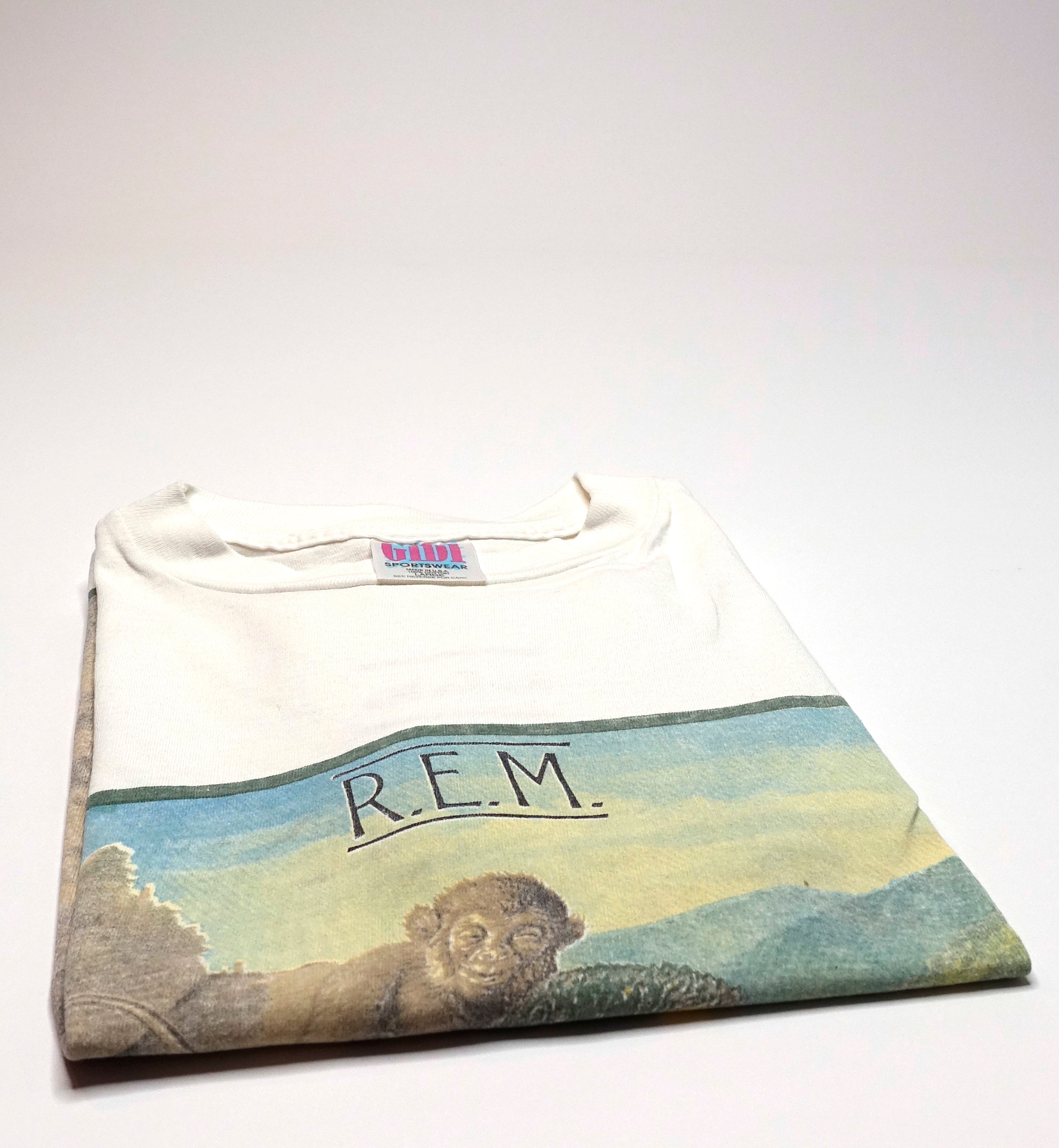 R.E.M. ‎– Reconstruction III 1985 Tour Shirt Size Large