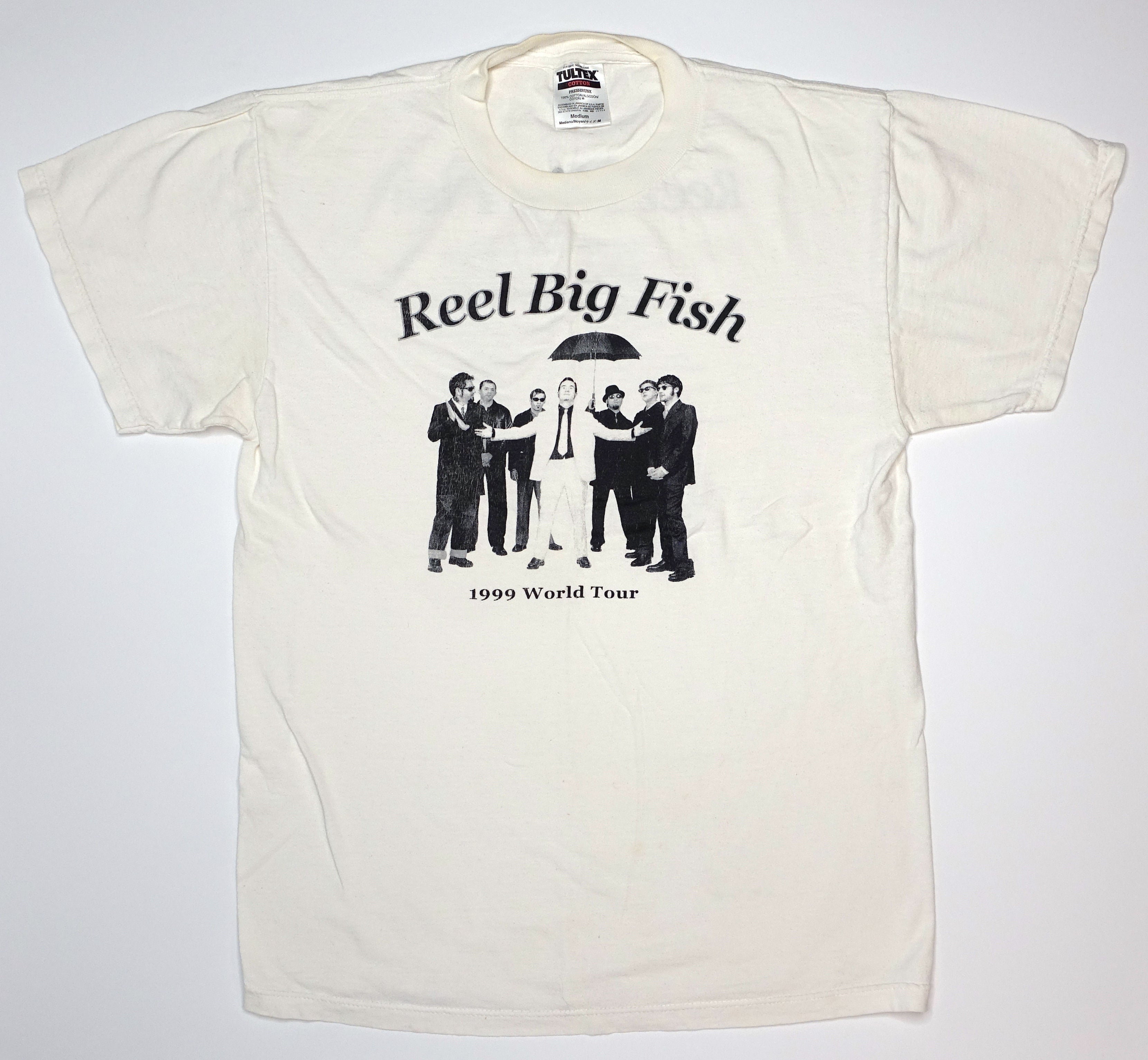 Reel Big Fish – Around The World 1999 Tour Shirt Size Medium