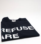 Refused - ...Are Fucking Alive 04/12/2012 Glasshouse Tour Shirt Size Medium