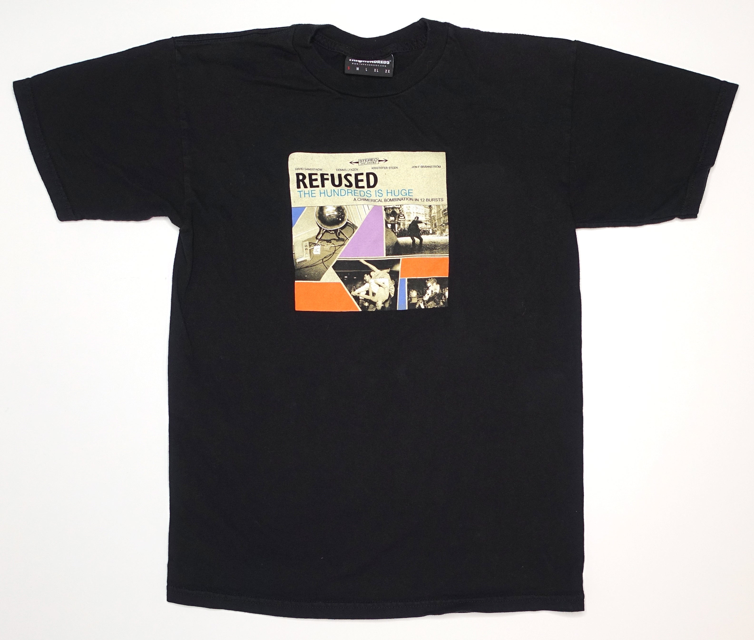 Refused - The Shape Of Punk To Come / the Hundreds Collab Tour Shirt Size Small