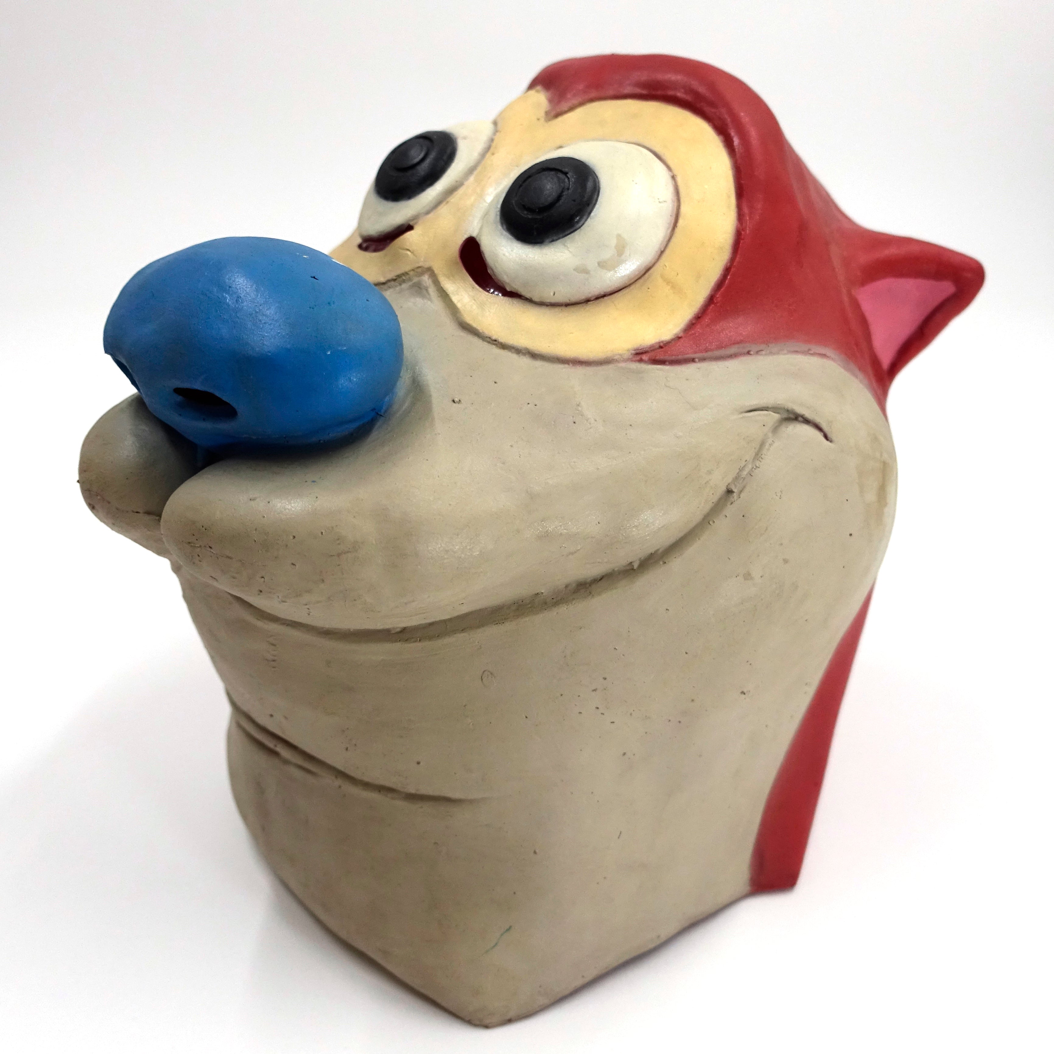 Ren & Stimpy - 90's Stimpy Latex Mask