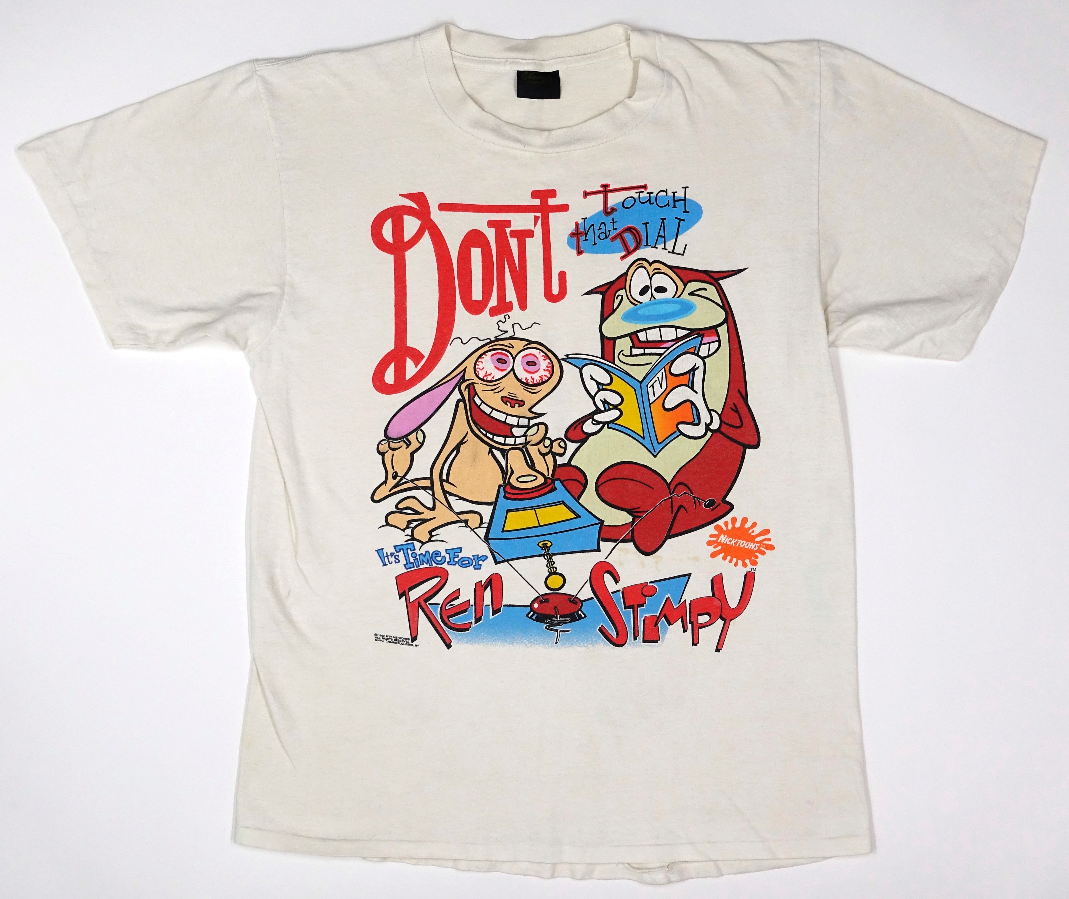 1992 Nickelodeon Ren and Stimpy Shirt store