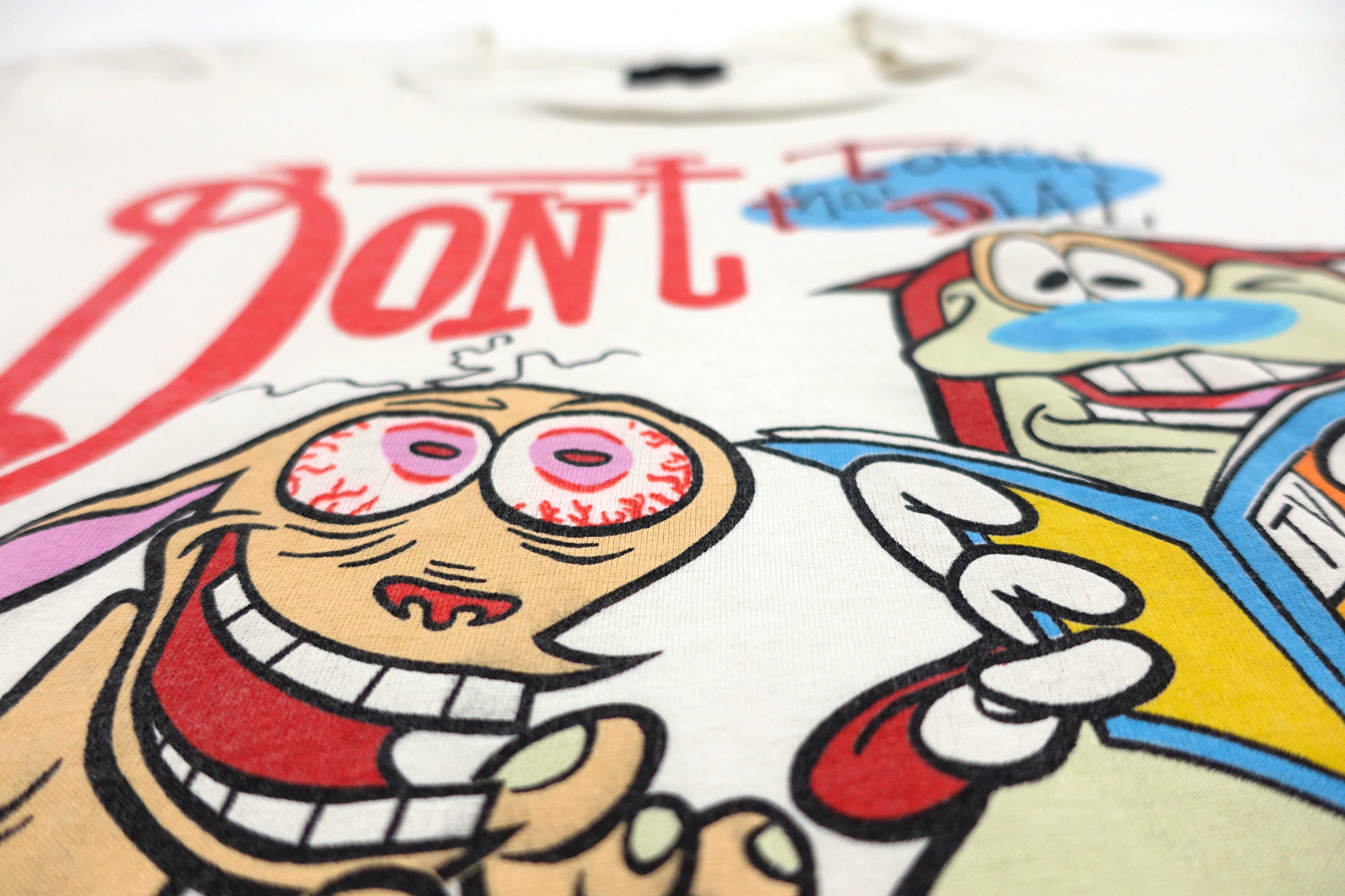 Ren & Stimpy - Don't Touch That Dial ©1992 Shirt Size XL