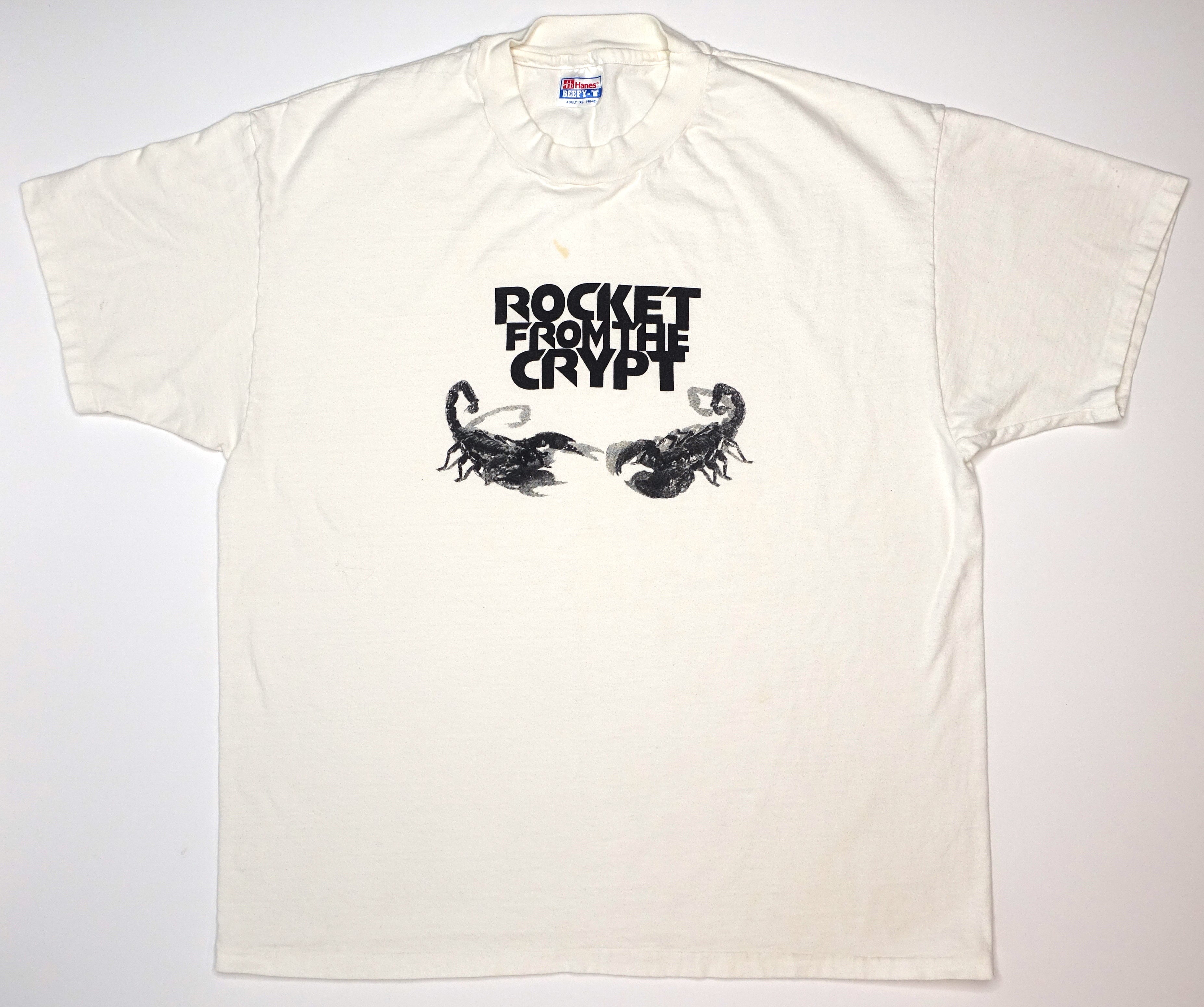 Rocket From The Crypt - Dual Scorpions Scream, Dracula, Scream! 1995 Tour Shirt Size XL