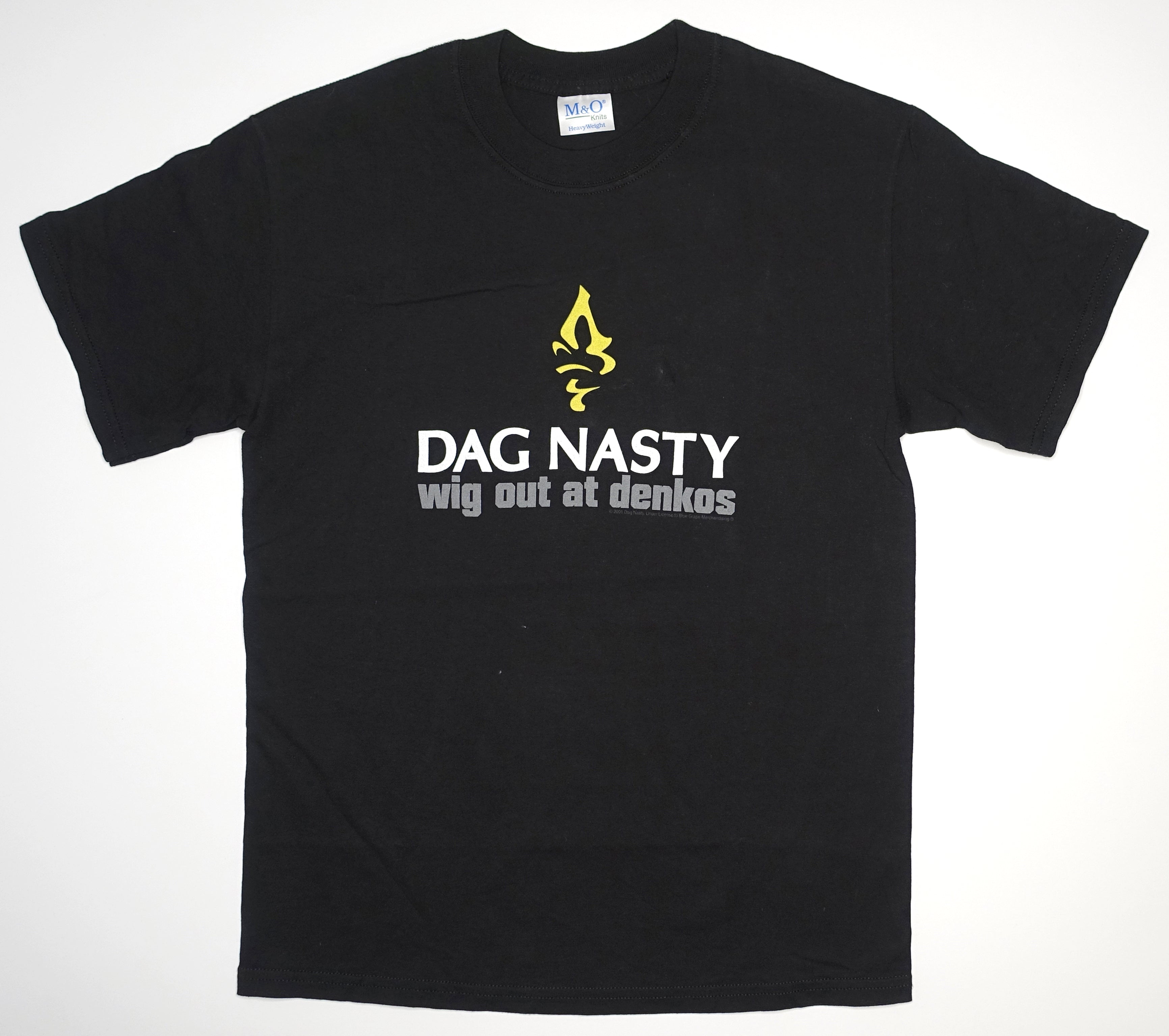 Dag Nasty - Wig Out At Denko's 2001 Tour Shirt Size Large